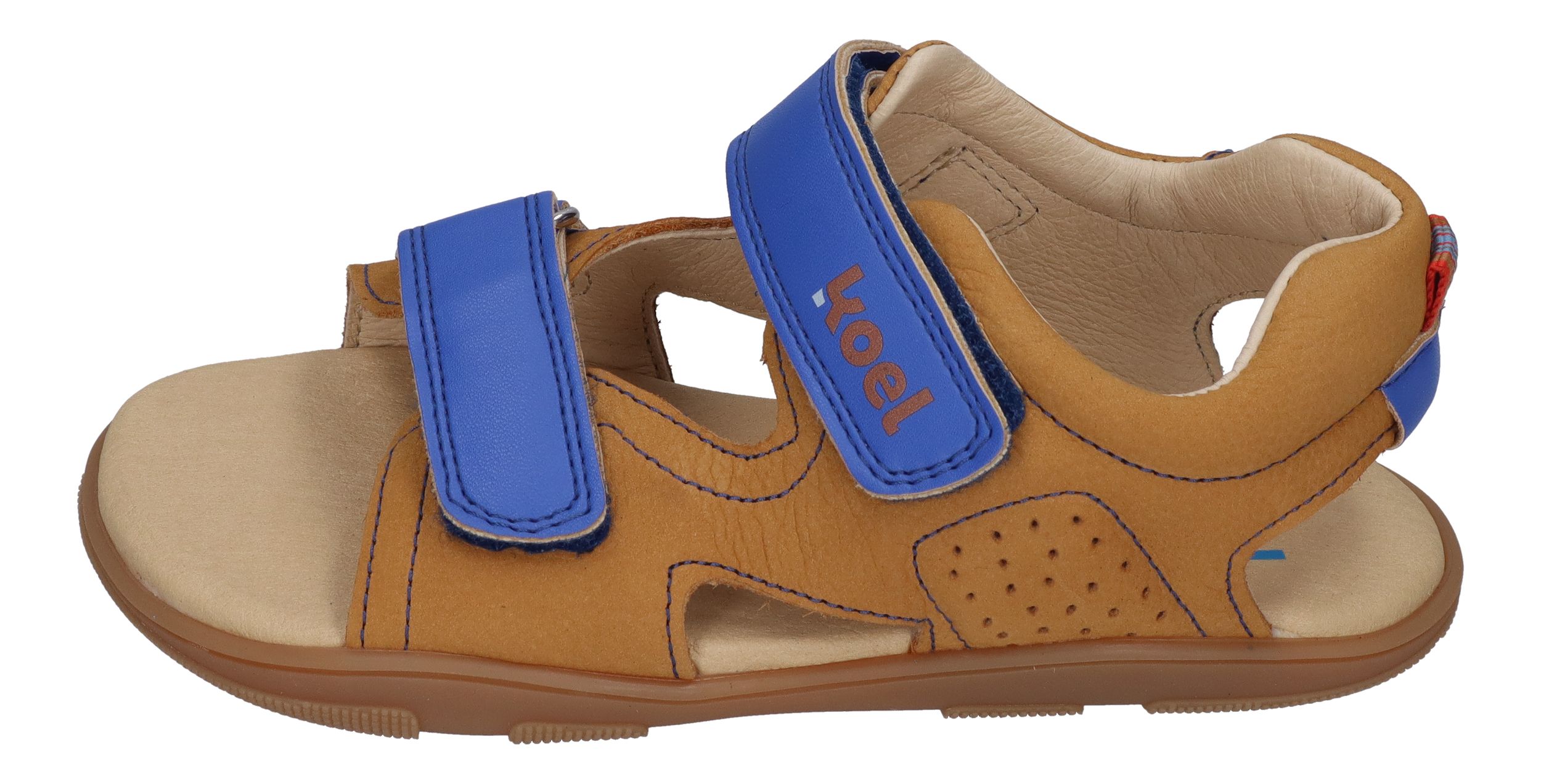 KOEL Barefoot Kinder Sandalen OVA - cognac