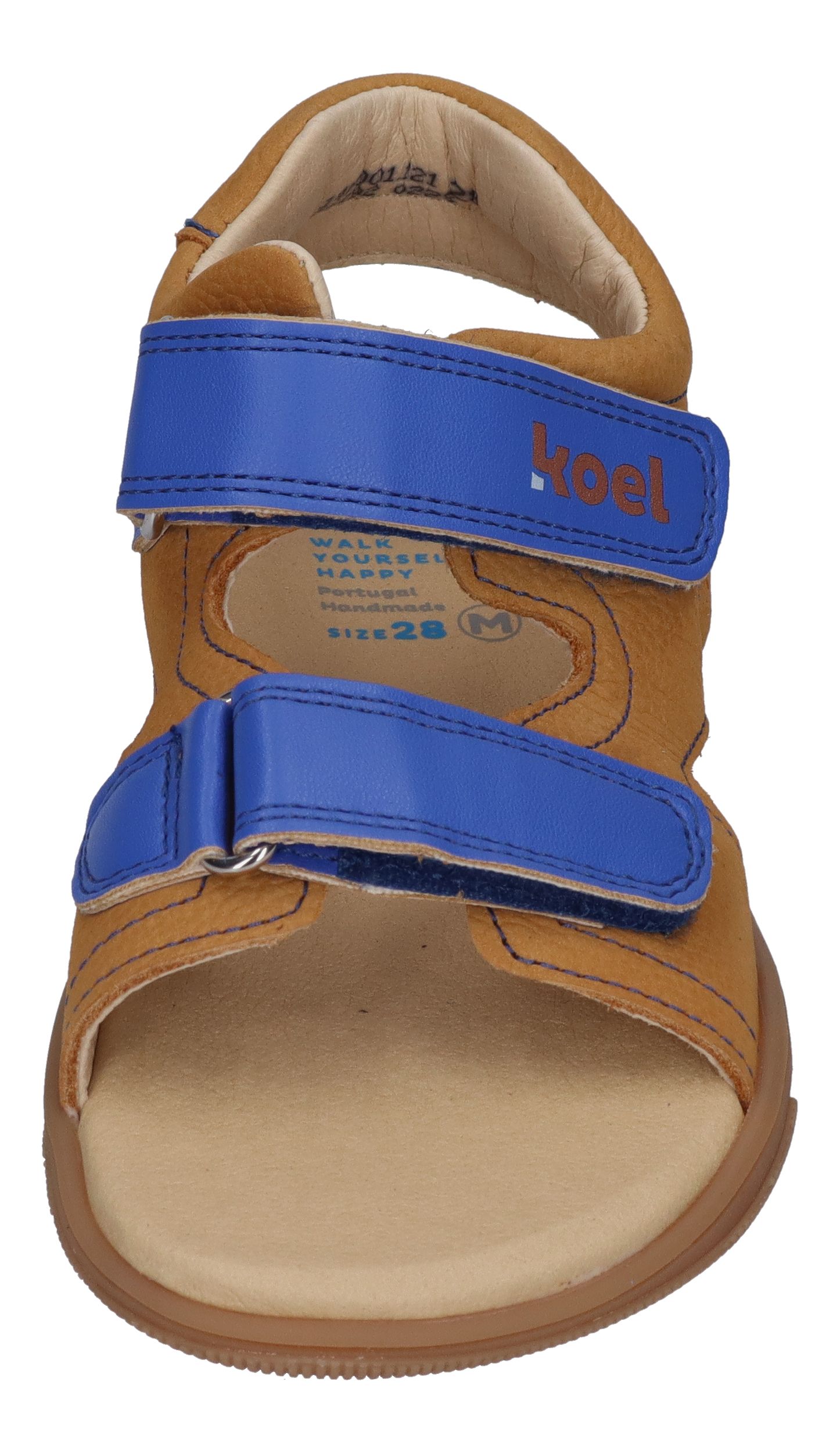 KOEL Barefoot Kinder Sandalen OVA - cognac