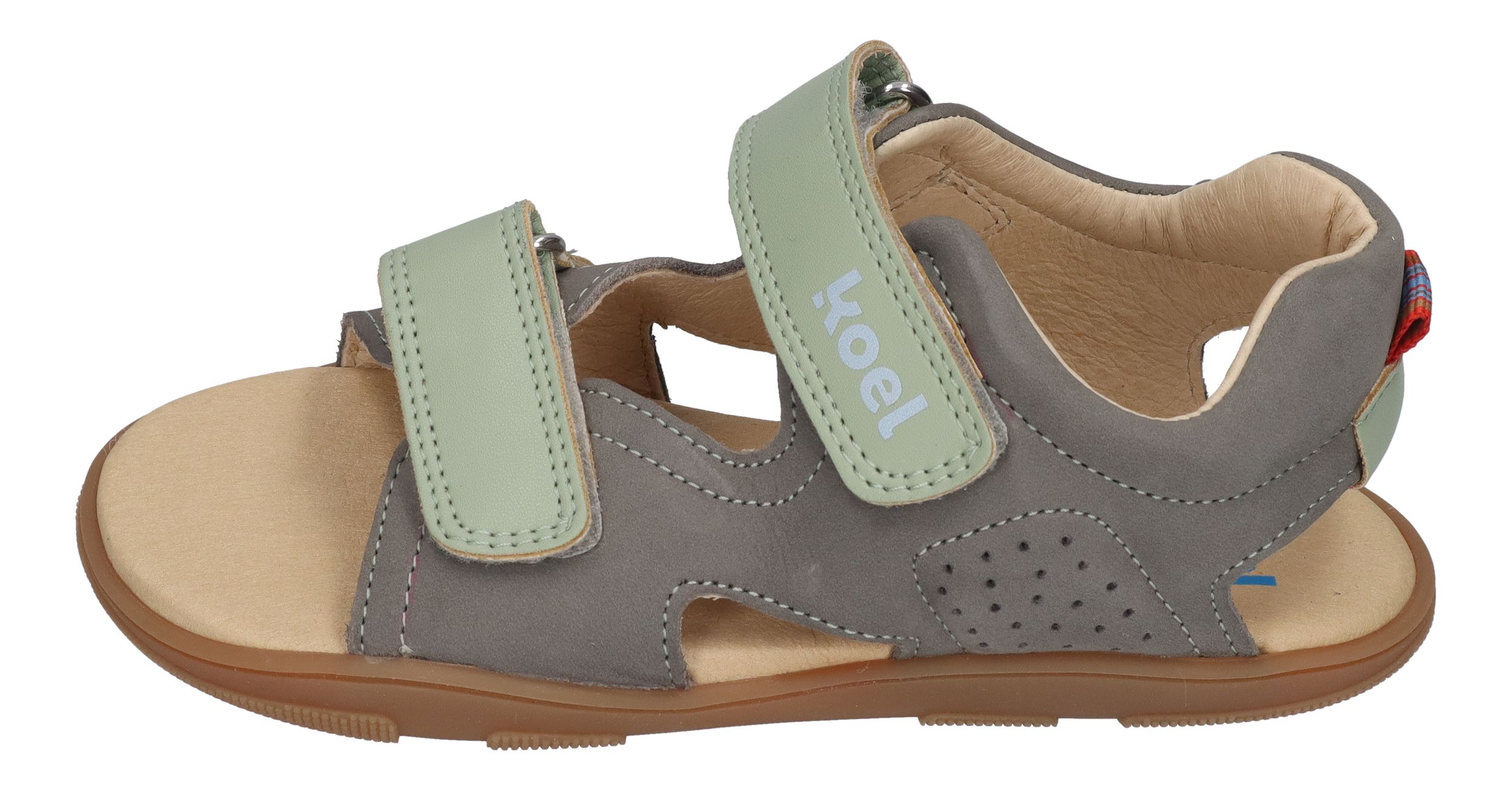 KOEL Barefoot Kinder Sandalen OVA - grey