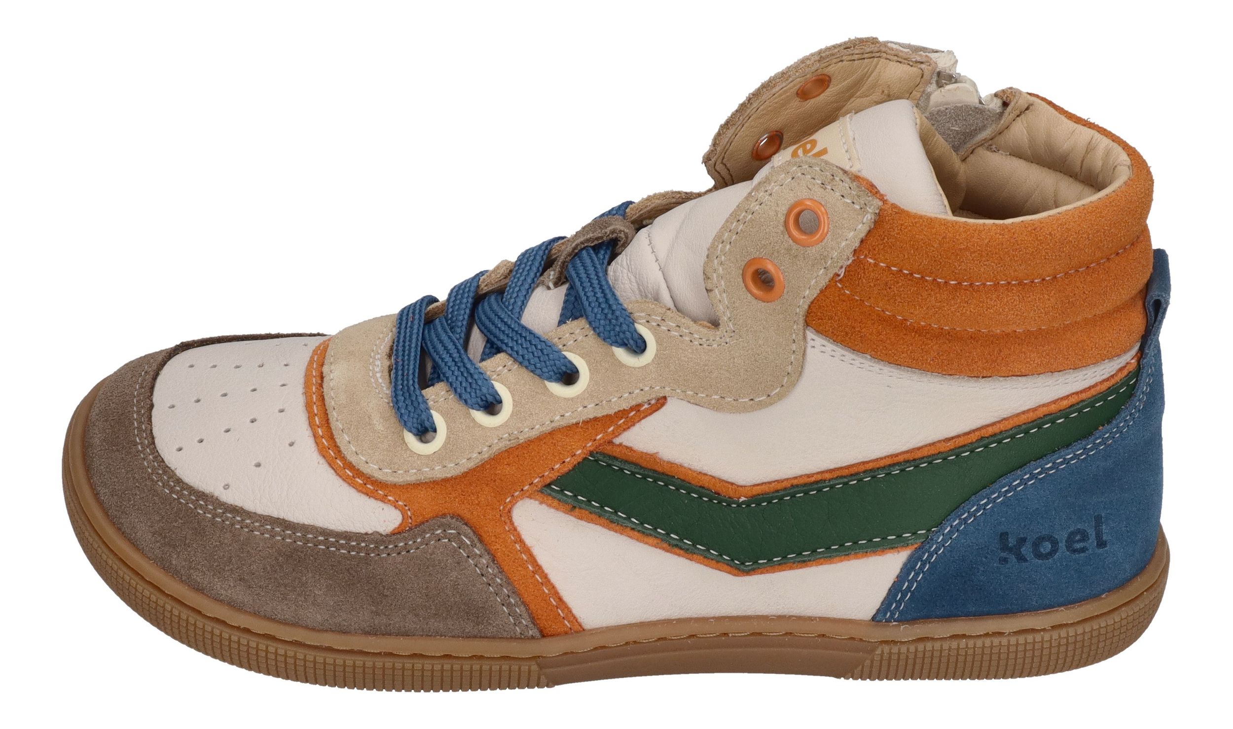 KOEL Barefoot Kinder Sneakers DANISH NAPPA 460 Orange
