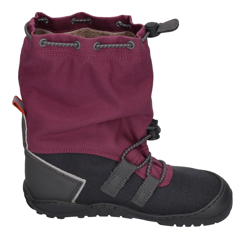 KOEL Barefoot Kinder Stiefel RANA WP CIPHERFOX bordo