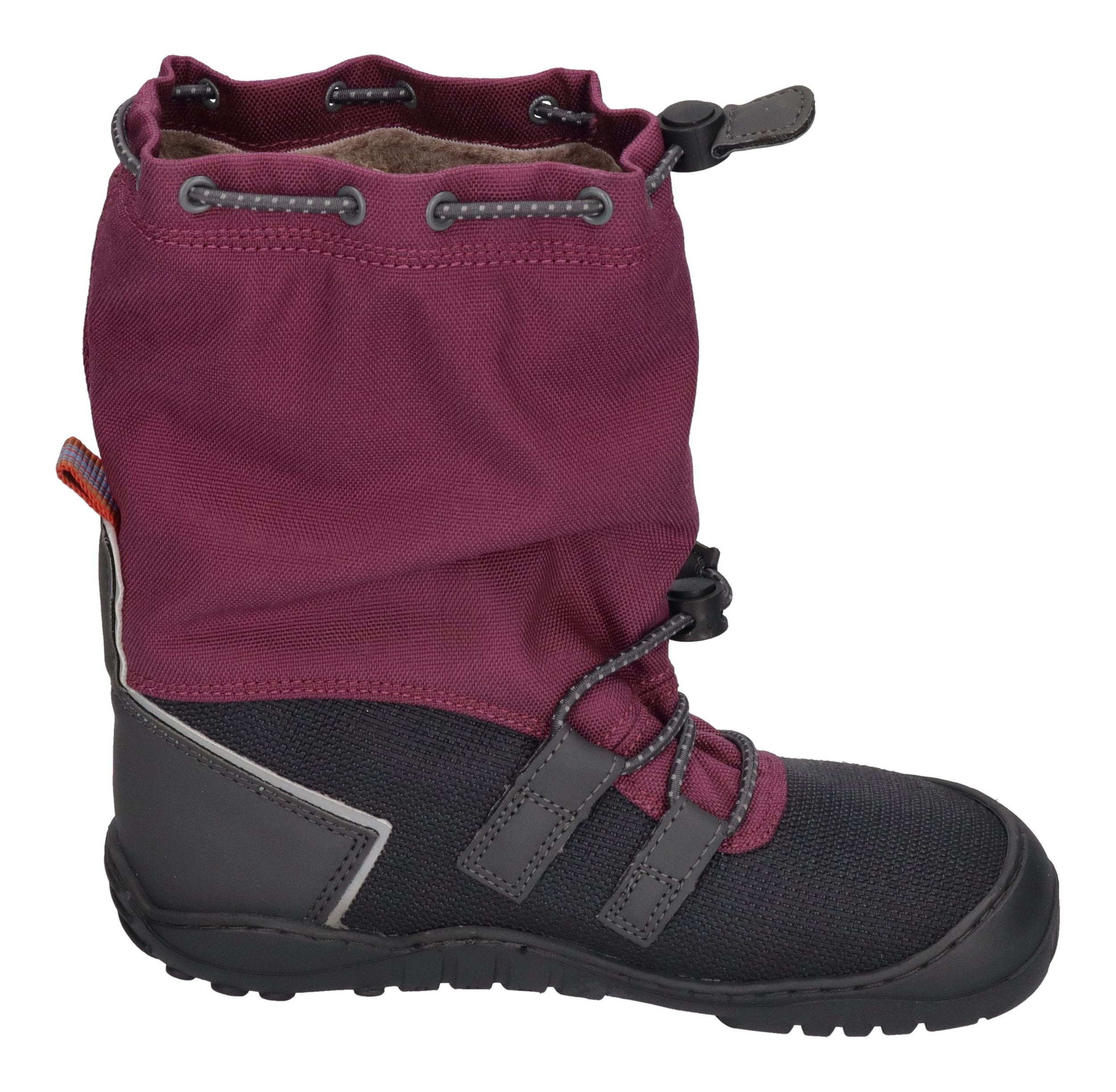 KOEL Barefoot Kinder Stiefel RANA WP CIPHERFOX bordo