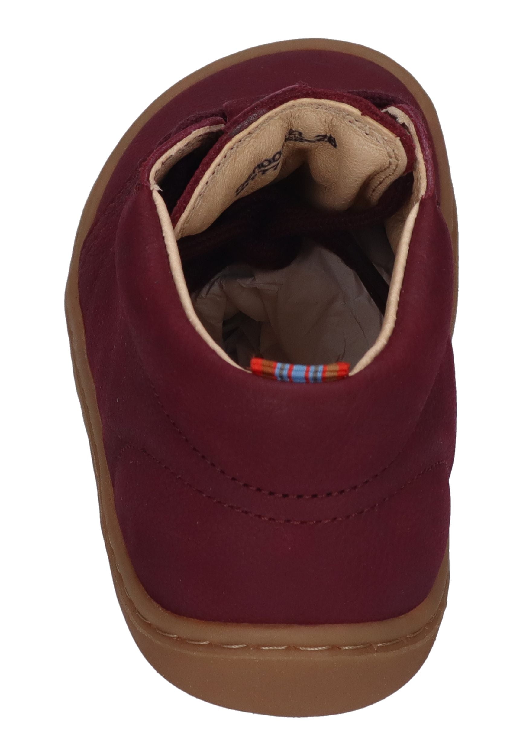 KOEL Barefoot Kinderschuhe BEN M LEATHER - bordo