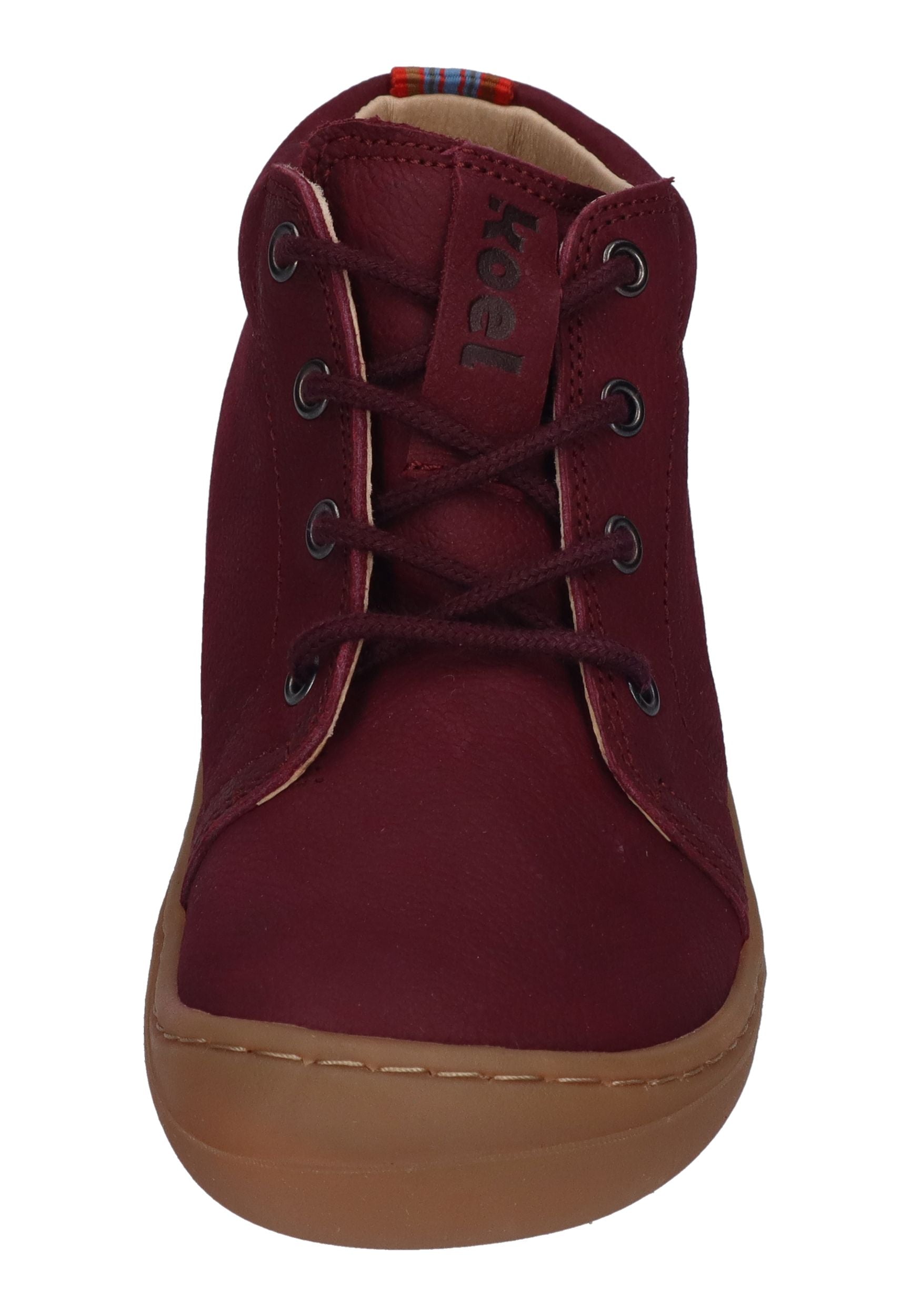 KOEL Barefoot Kinderschuhe BEN M LEATHER - bordo
