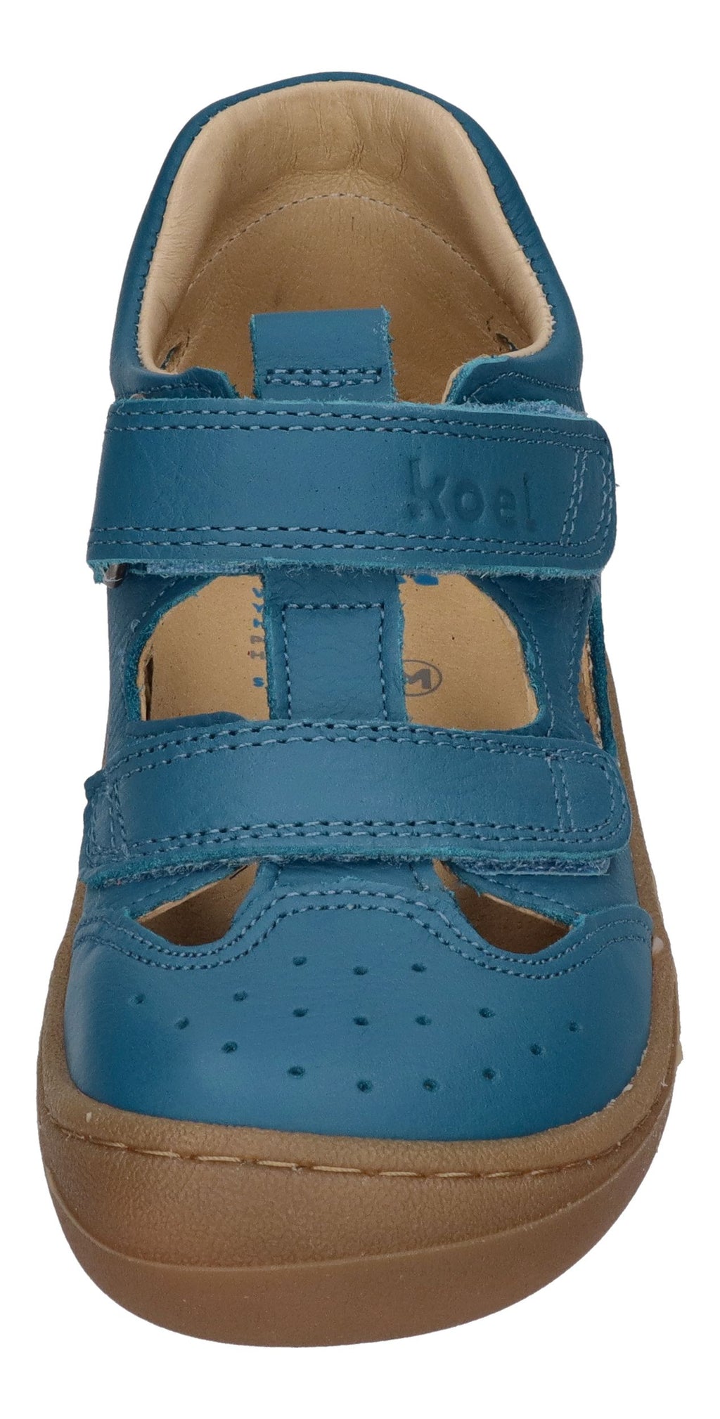 KOEL Barefoot Kinderschuhe - BEP NAPPA - turquoise