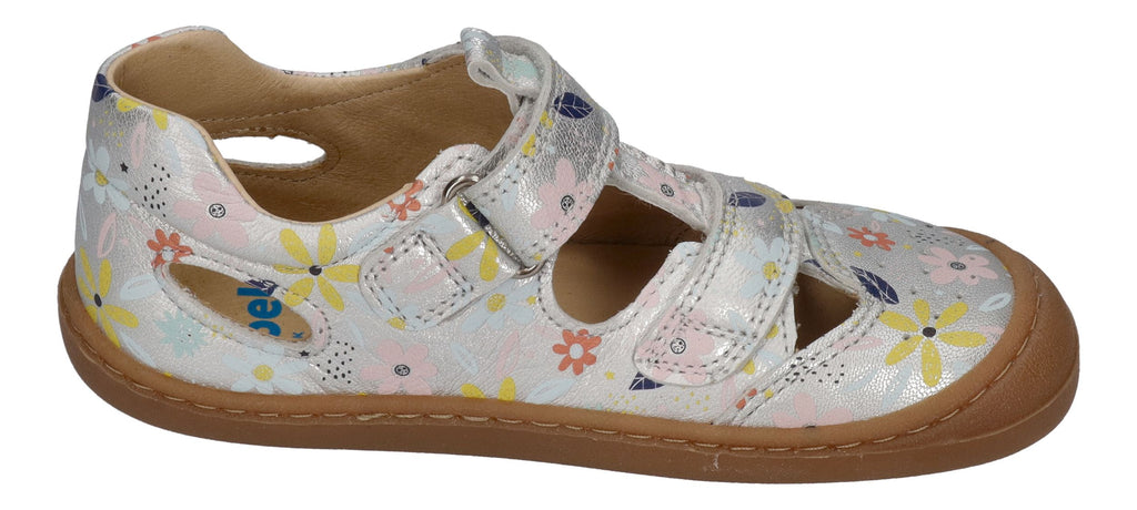 KOEL Barefoot Kinderschuhe - BEP PRINTS - silver