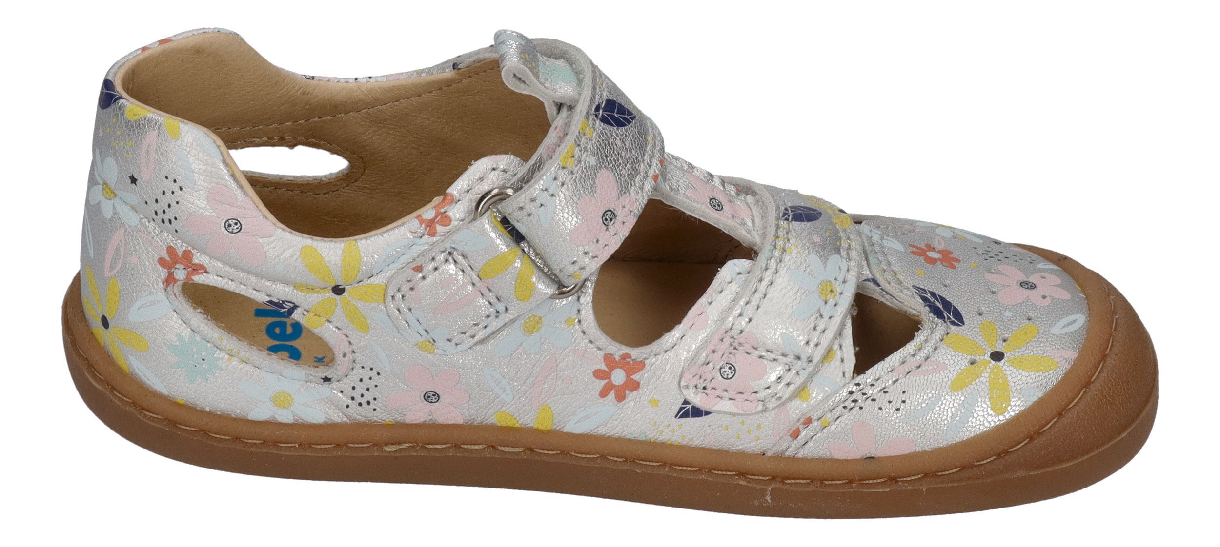 KOEL Barefoot Kinderschuhe - BEP PRINTS - silver