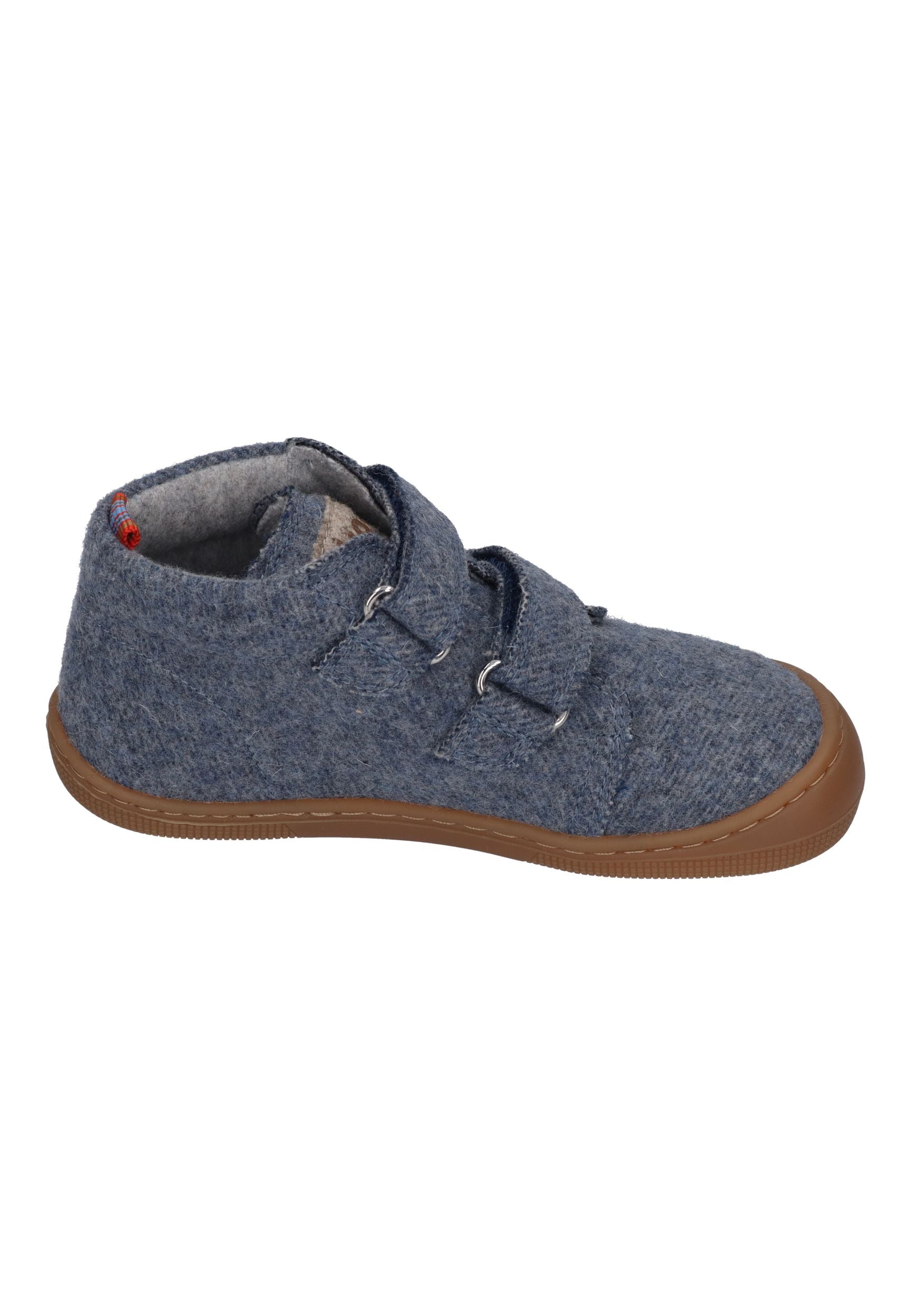 KOEL Barefoot Kinderschuhe Booties DON MERINO - jeans