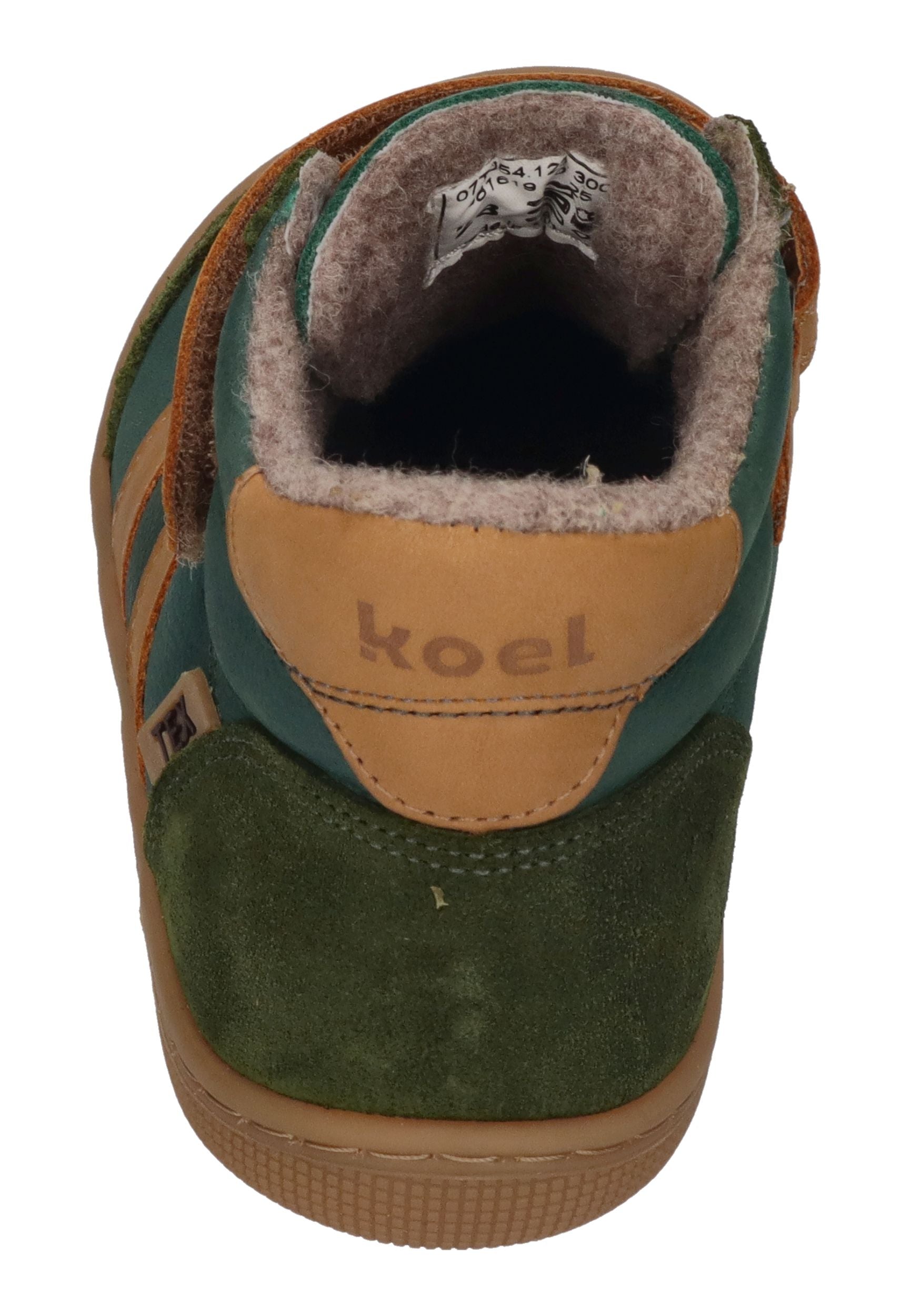 KOEL Barefoot Kinderschuhe DANIEL 2.0 Felt Tex - green