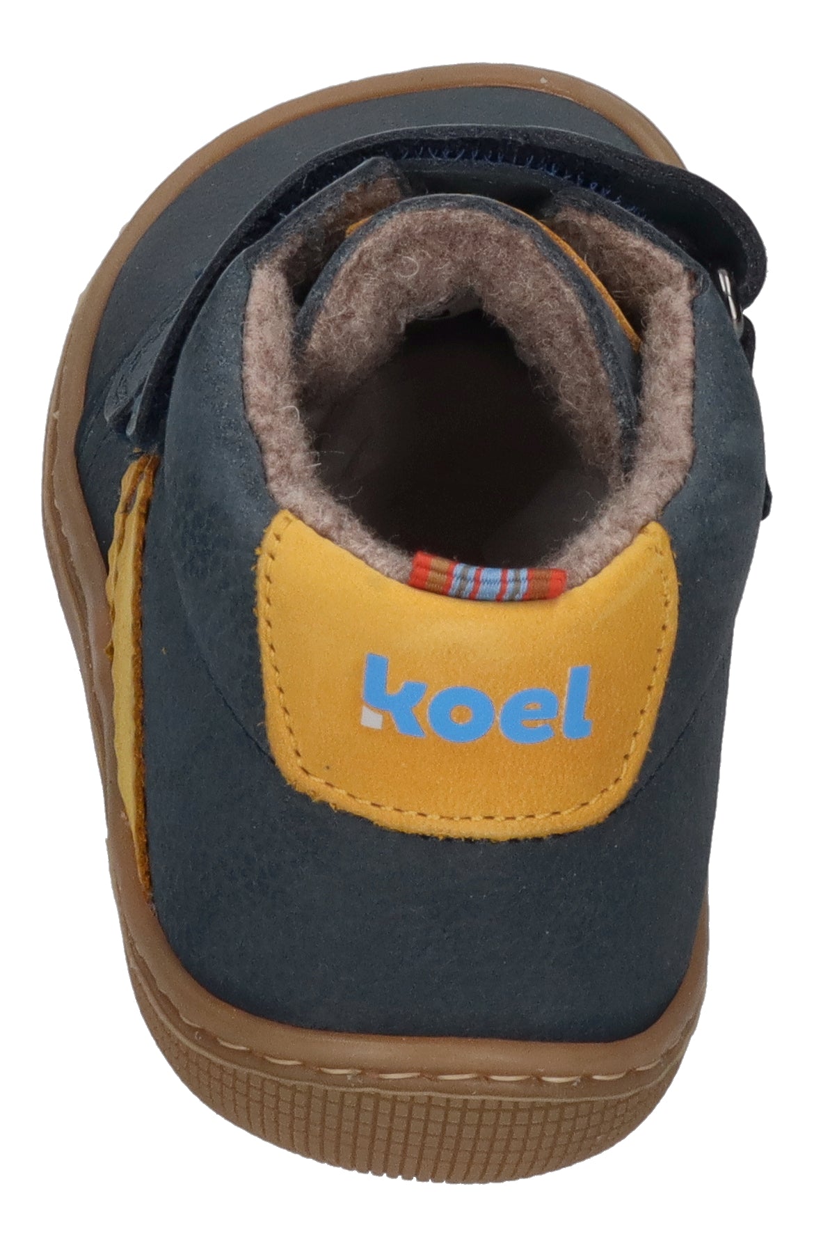 KOEL Barefoot Kinderschuhe - DAVID HYDRO FELT - blue