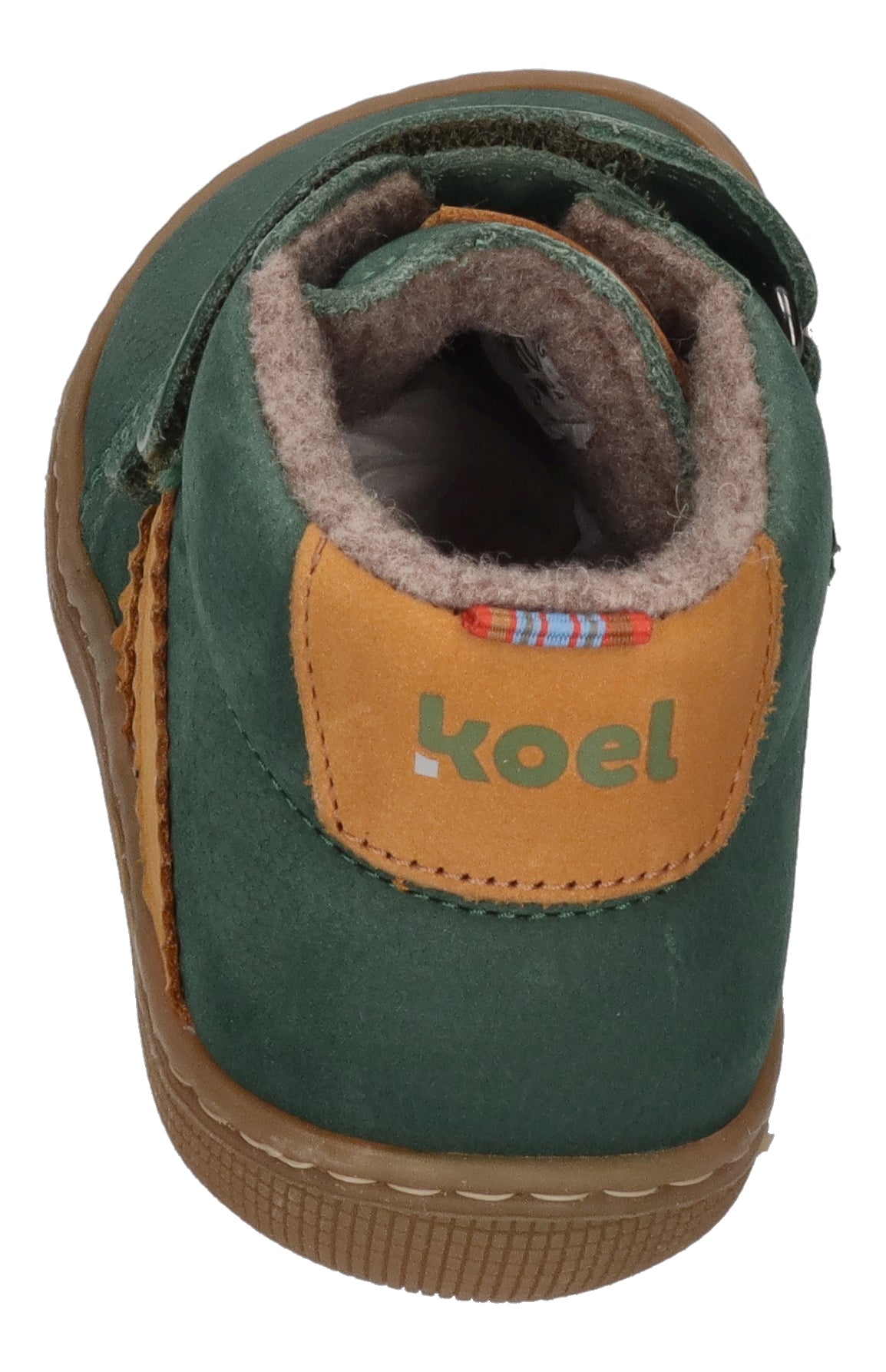 KOEL Barefoot Kinderschuhe - DAVID HYDRO FELT - green