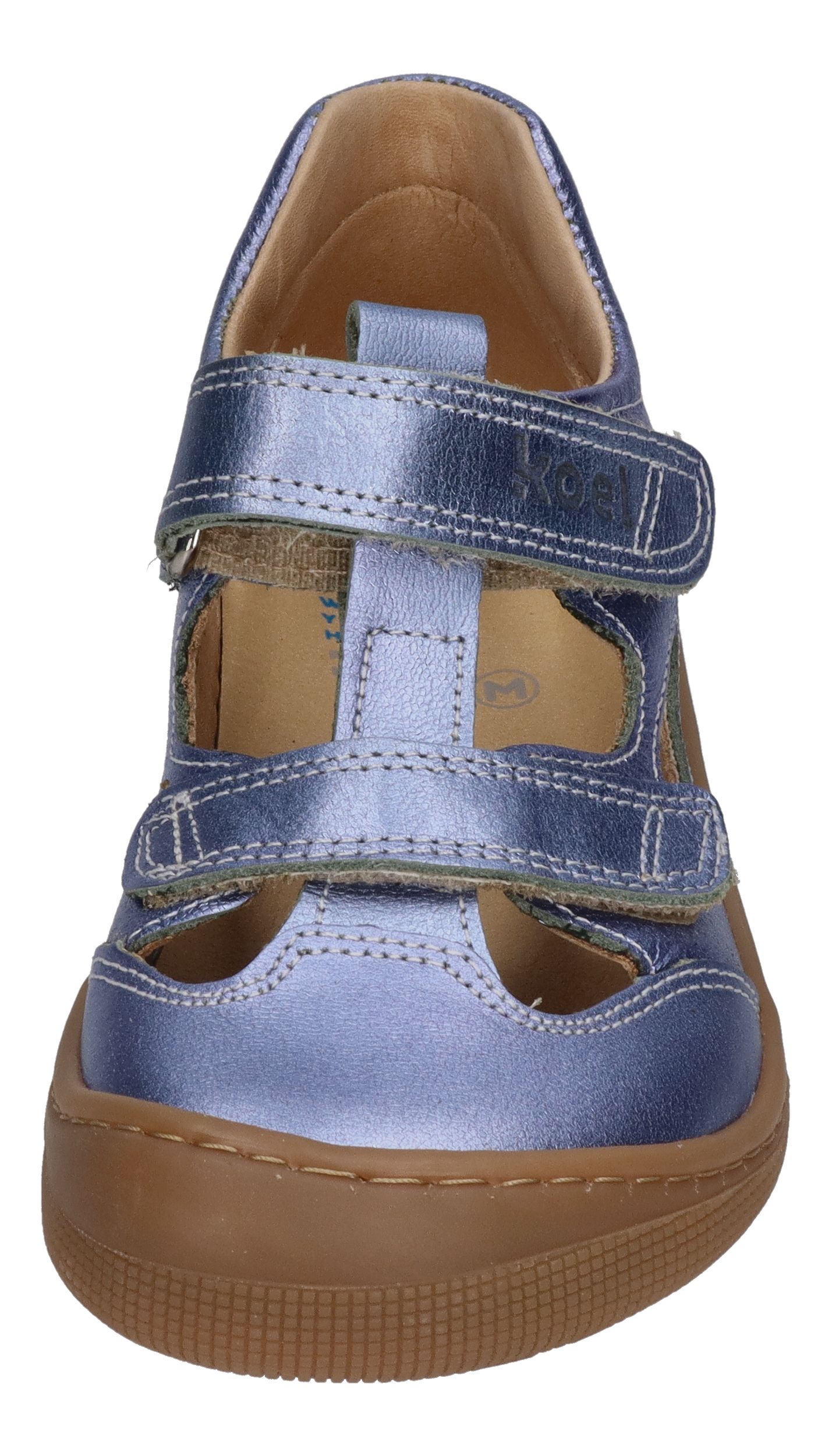 KOEL Barefoot Kinderschuhe - DEEN METALIC - lavandel