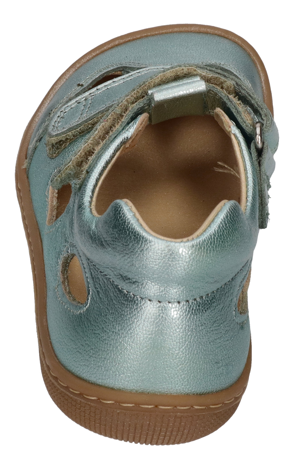 KOEL Barefoot Kinderschuhe - DEEN METALIC - mint