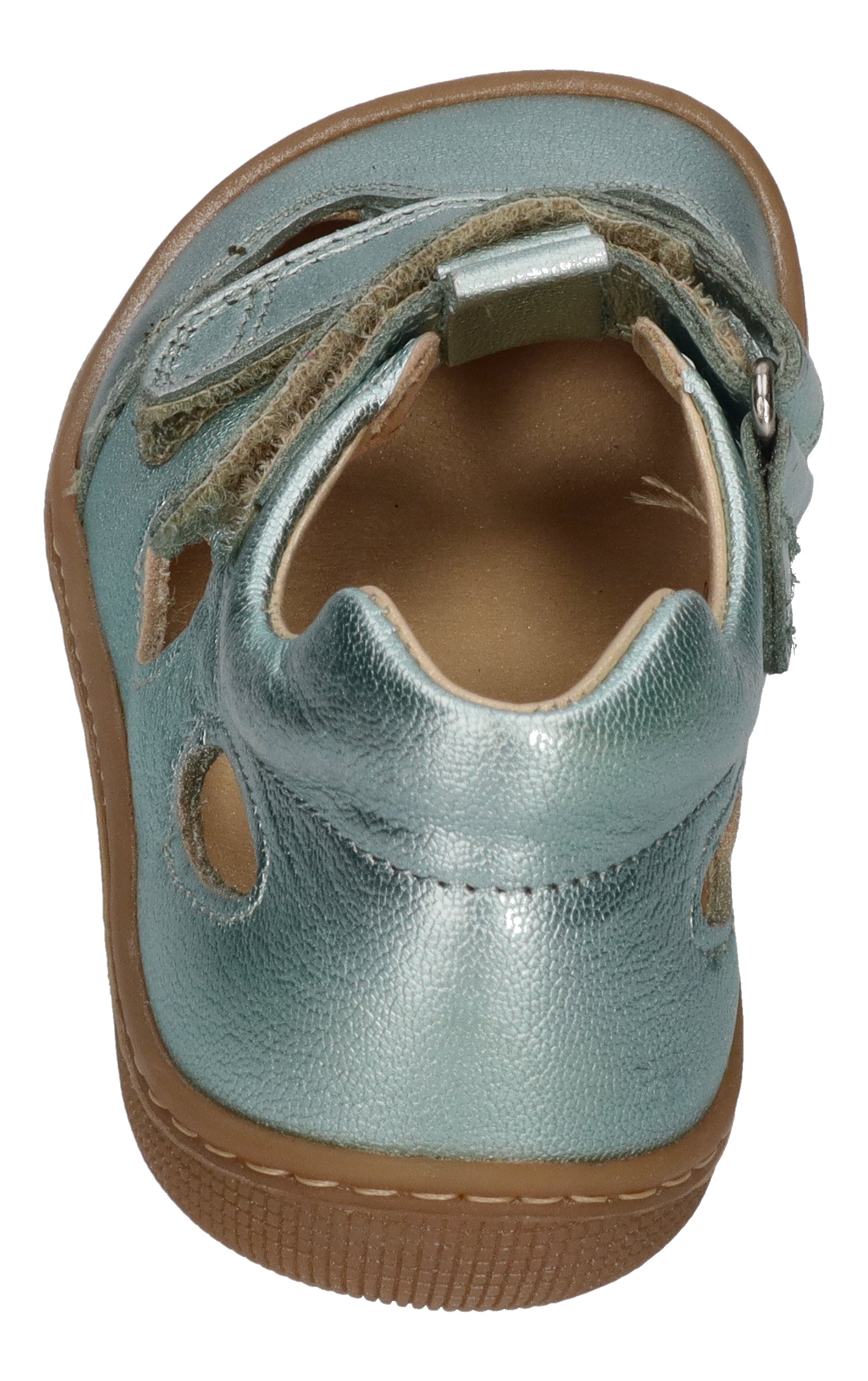 KOEL Barefoot Kinderschuhe - DEEN METALIC - mint