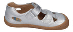 KOEL Barefoot Kinderschuhe - DEEN METALIC - silver