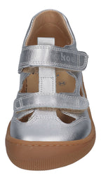 KOEL Barefoot Kinderschuhe - DEEN METALIC - silver