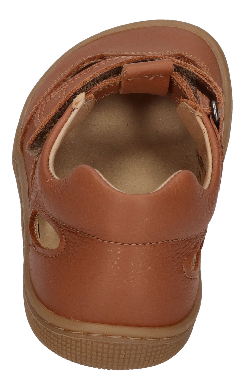 KOEL Barefoot Kinderschuhe - DEEN NAPPA - cognac