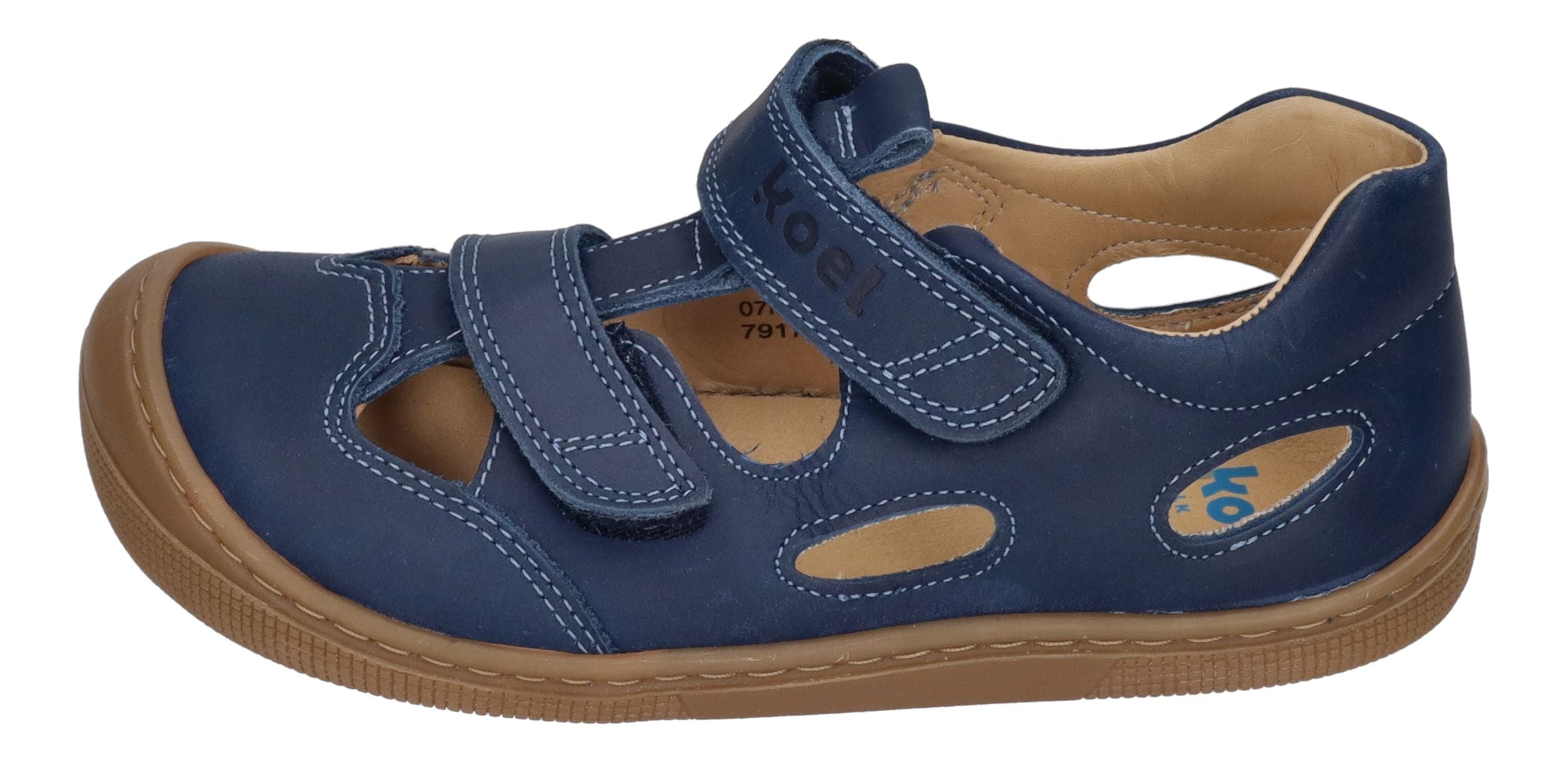 KOEL Barefoot Kinderschuhe - DEEN NAPPA - jeans