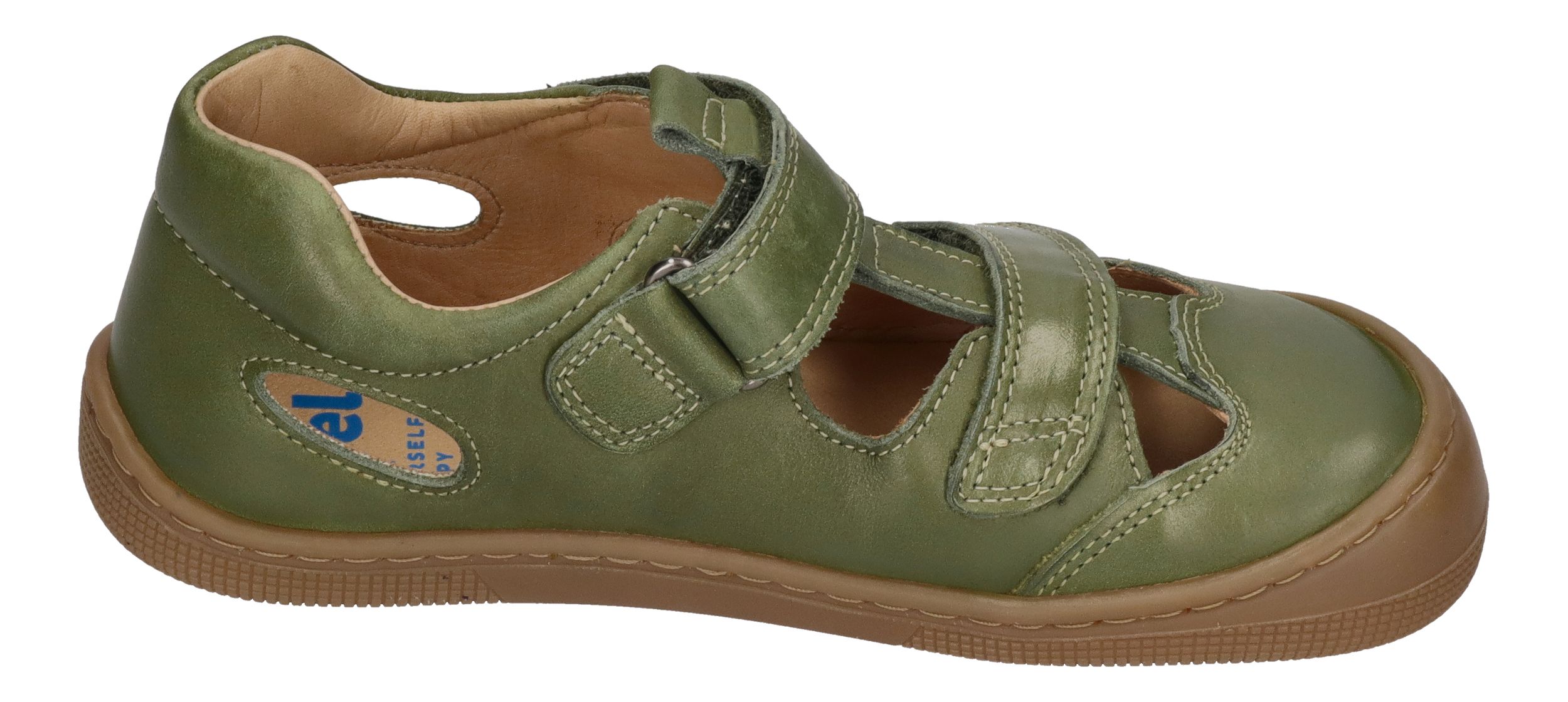 KOEL Barefoot Kinderschuhe - DEEN NAPPA - olive