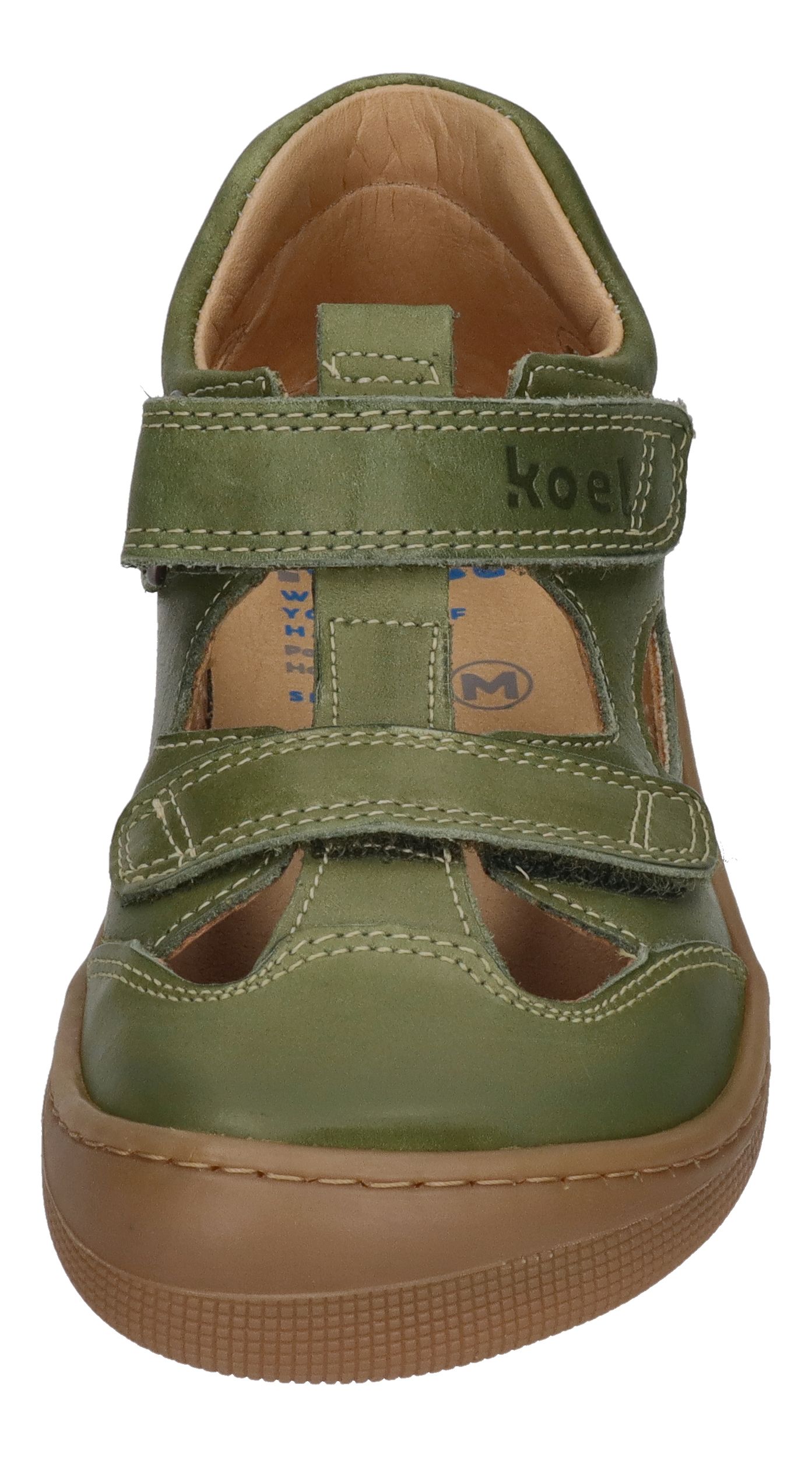 KOEL Barefoot Kinderschuhe - DEEN NAPPA - olive