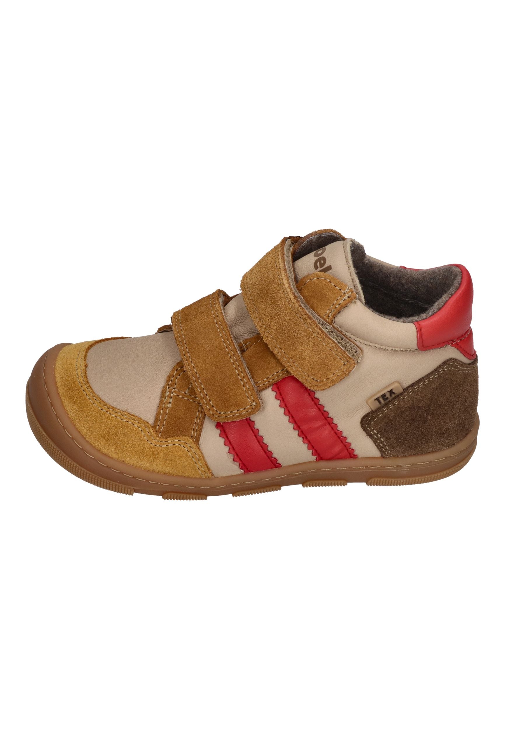 KOEL Barefoot Kinderschuhe - KALI LEATHER extra weit - taupe