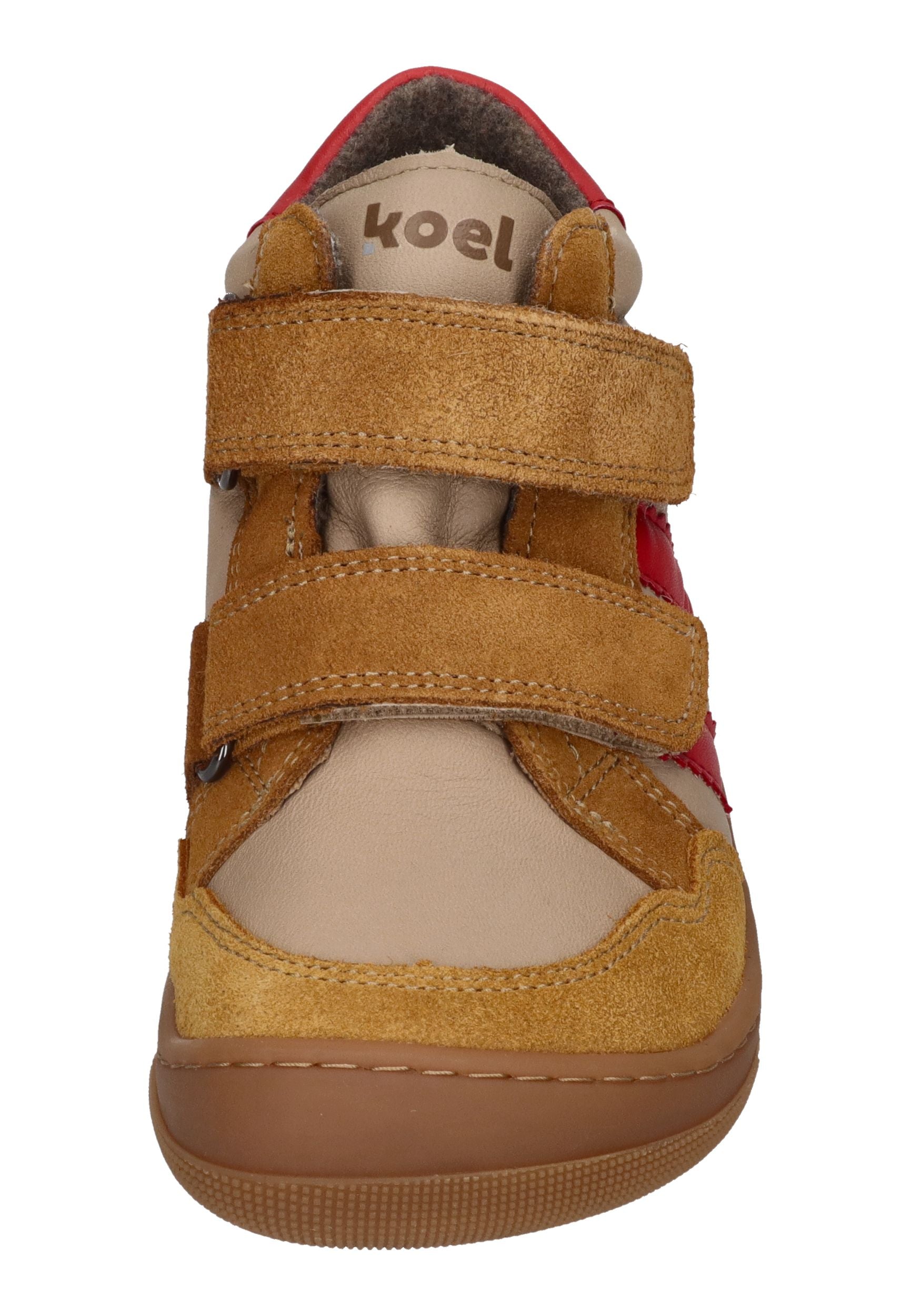 KOEL Barefoot Kinderschuhe - KALI LEATHER extra weit - taupe