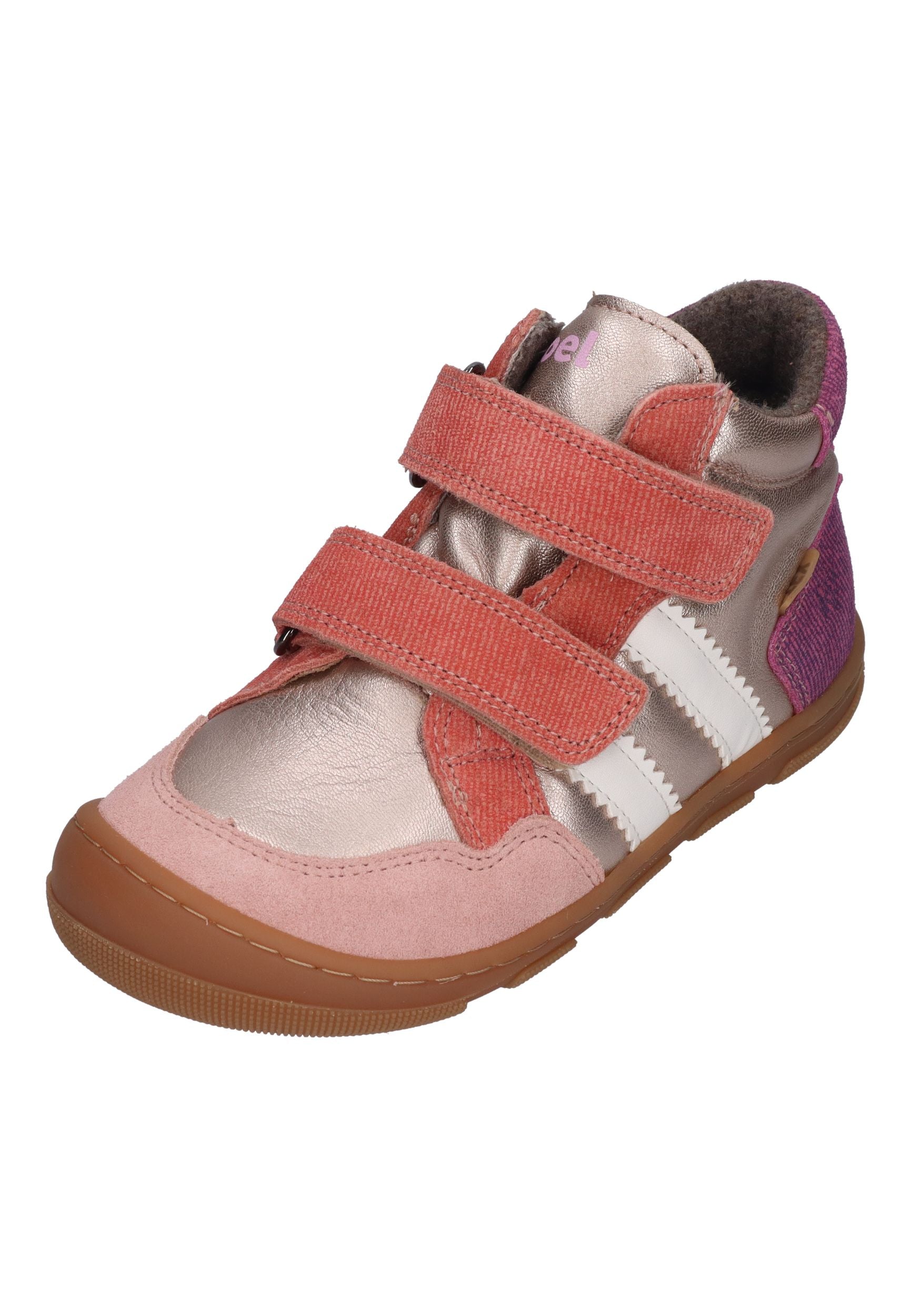 KOEL Barefoot Kinderschuhe - KALI SUEDE extra weit - champagne