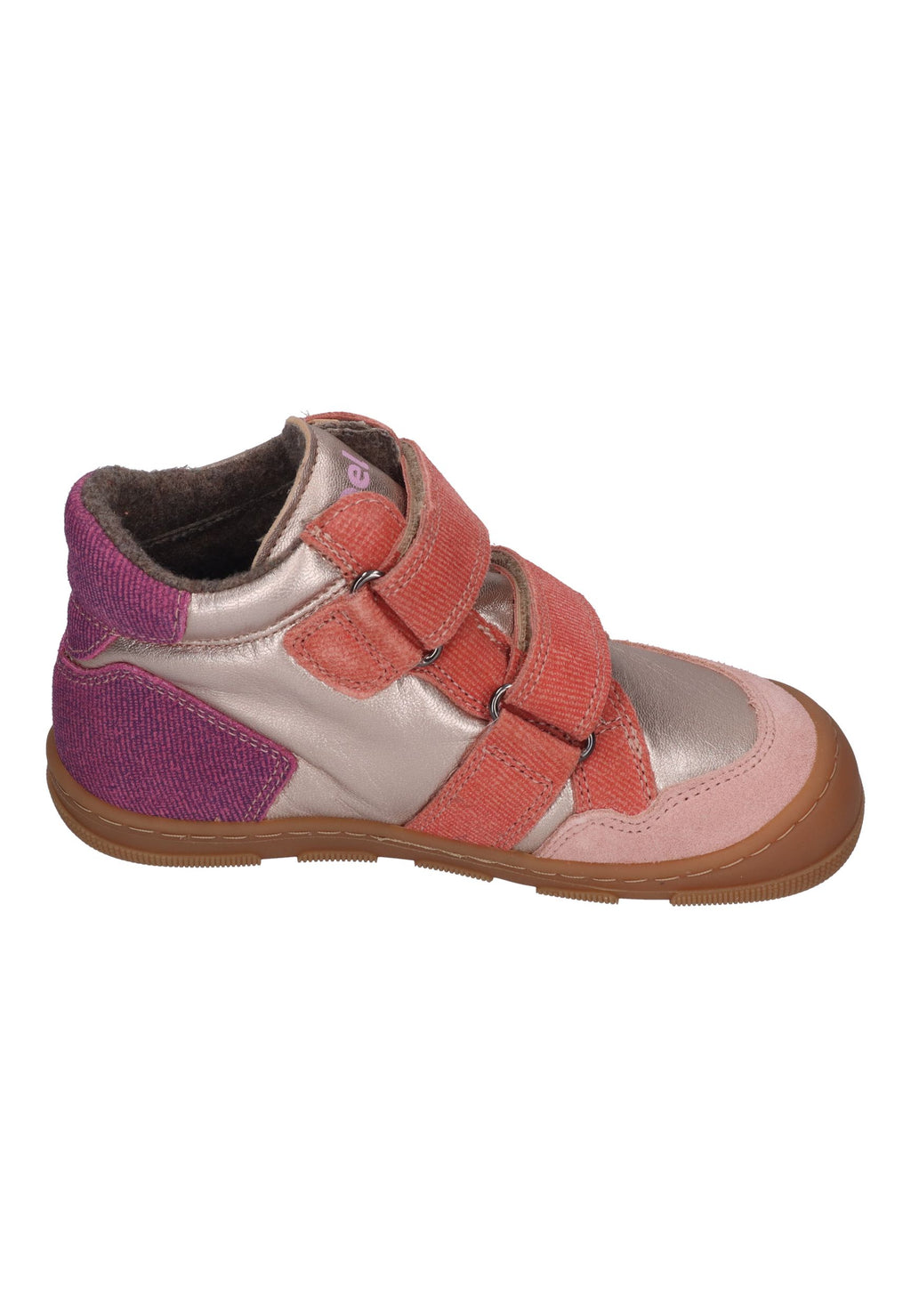 KOEL Barefoot Kinderschuhe - KALI SUEDE extra weit - champagne