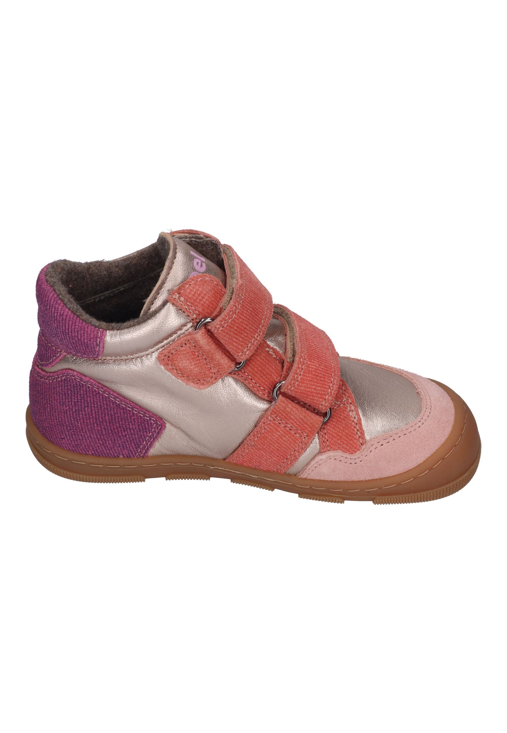 KOEL Barefoot Kinderschuhe - KALI SUEDE extra weit - champagne