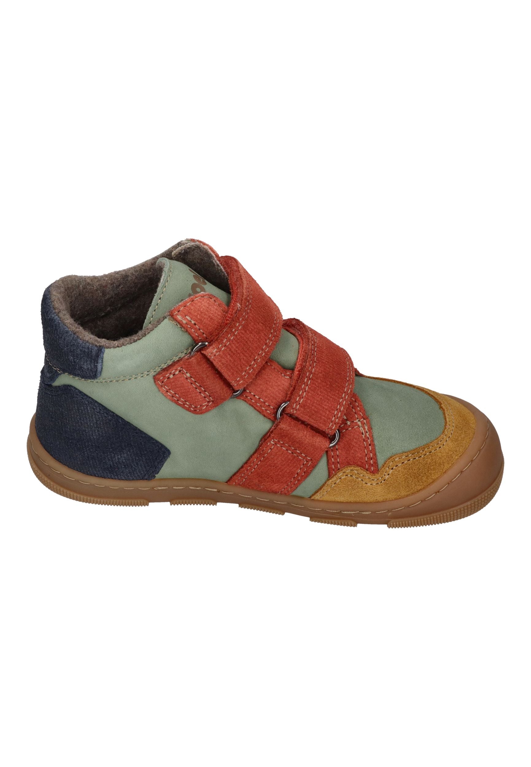 KOEL Barefoot Kinderschuhe - KALI SUEDE extra weit - green alface