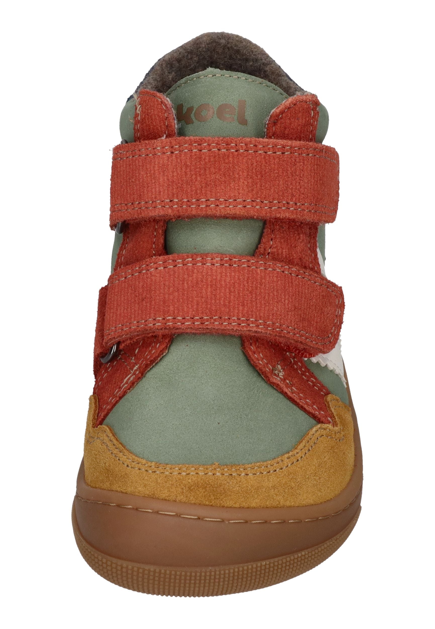 KOEL Barefoot Kinderschuhe - KALI SUEDE extra weit - green alface