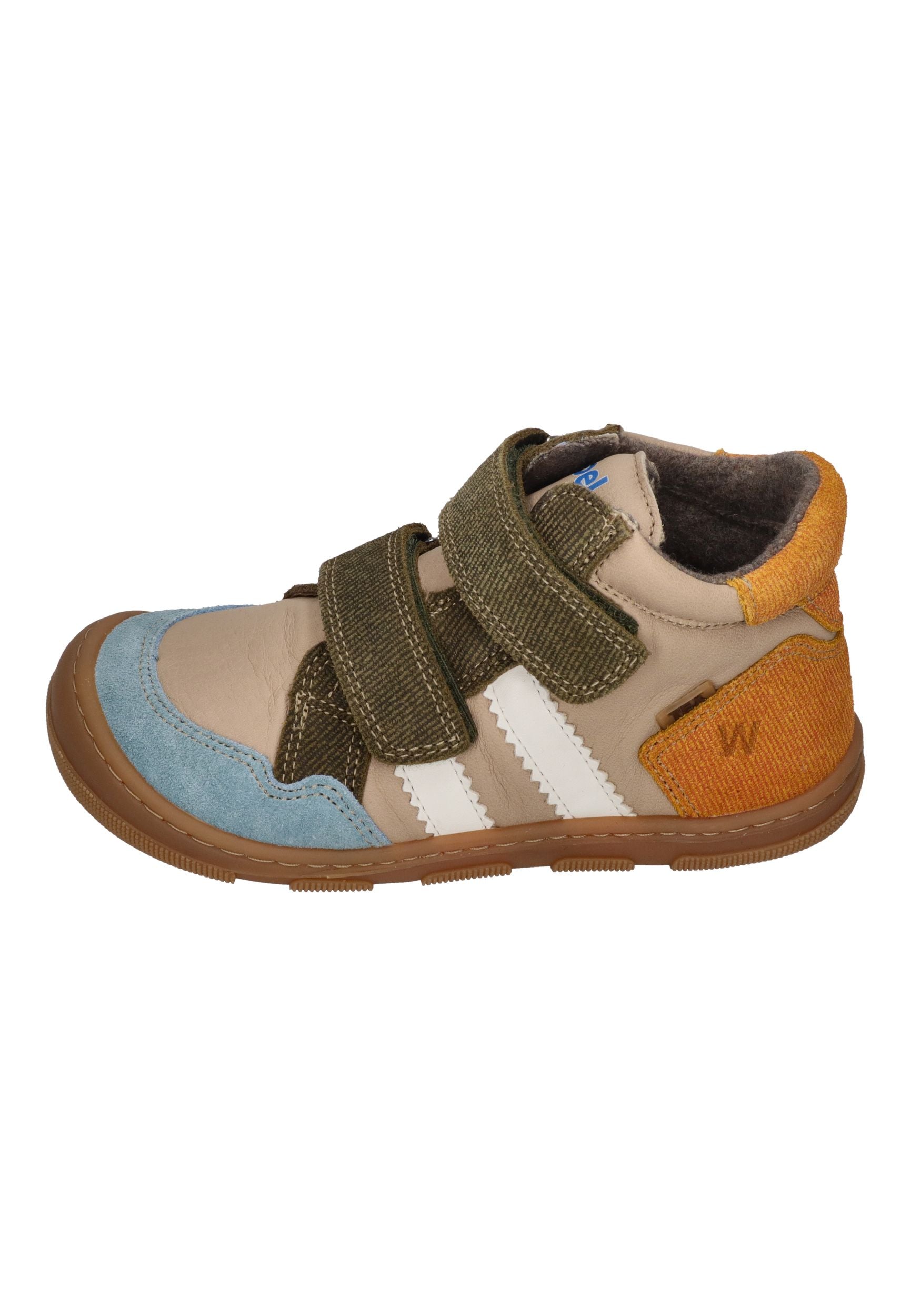 KOEL Barefoot Kinderschuhe - KALI SUEDE extra weit - taupe