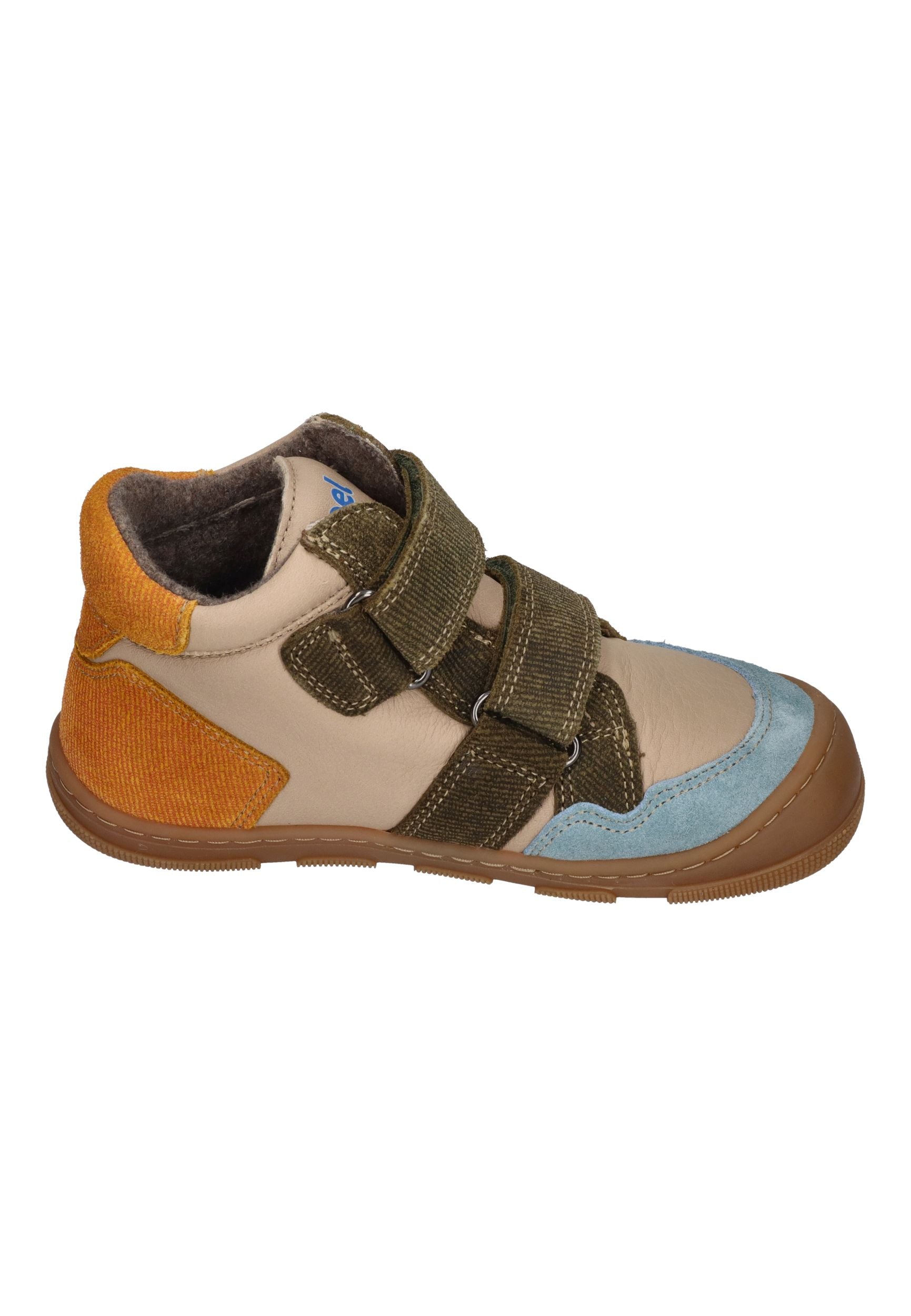 KOEL Barefoot Kinderschuhe - KALI SUEDE extra weit - taupe