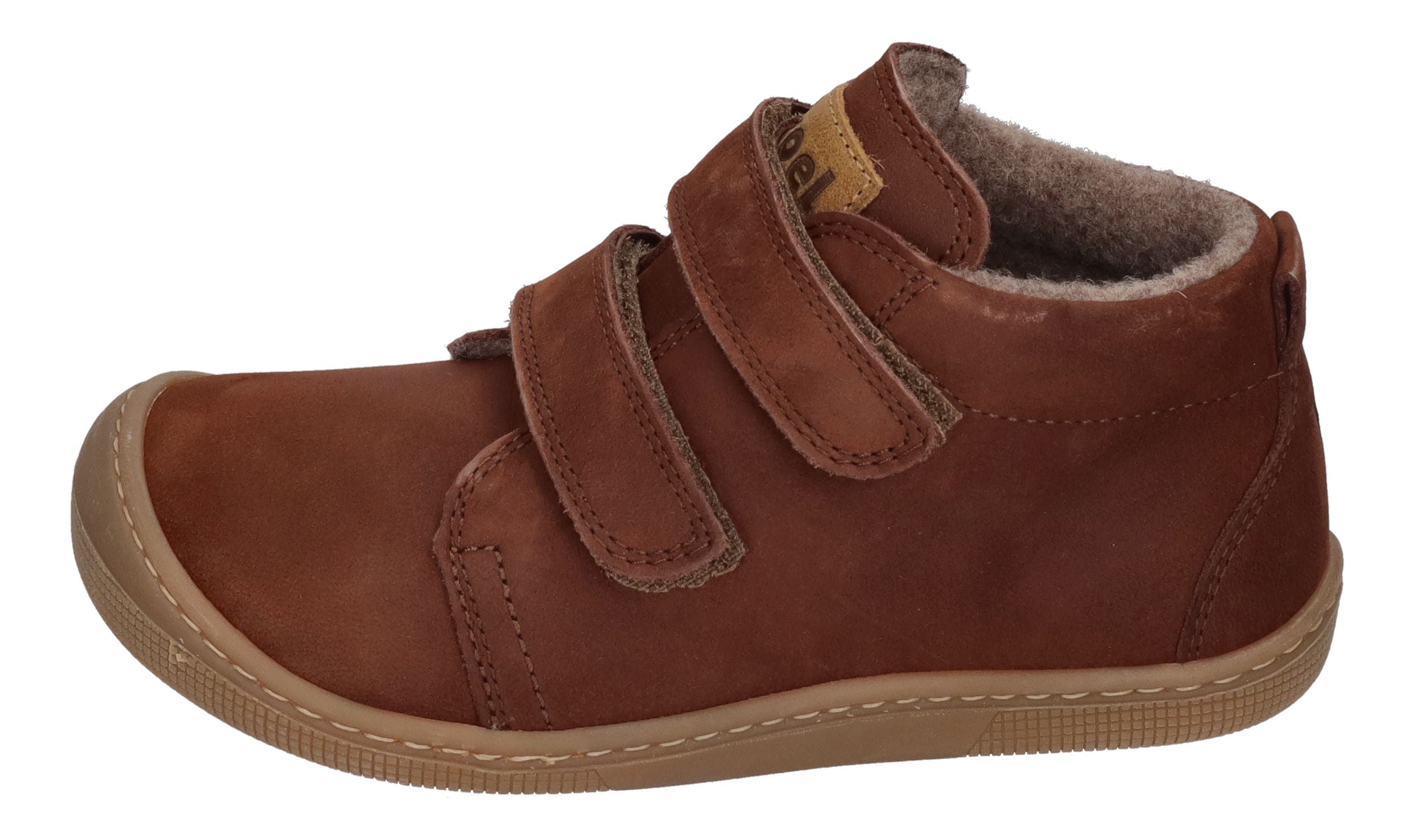KOEL Barefoot Kinderschuhe KAMI HYDRA FELT extra weit chocolate
