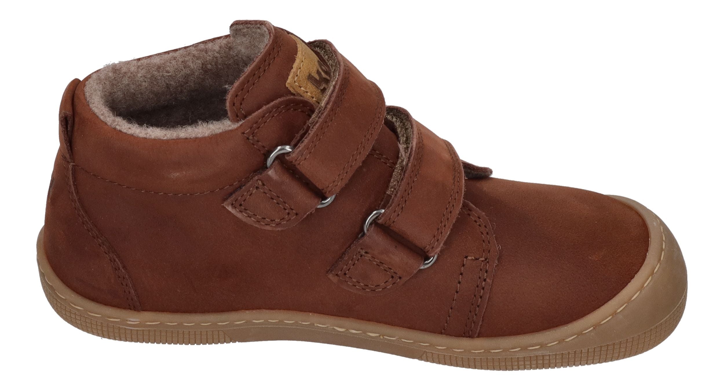 KOEL Barefoot Kinderschuhe KAMI HYDRA FELT extra weit chocolate