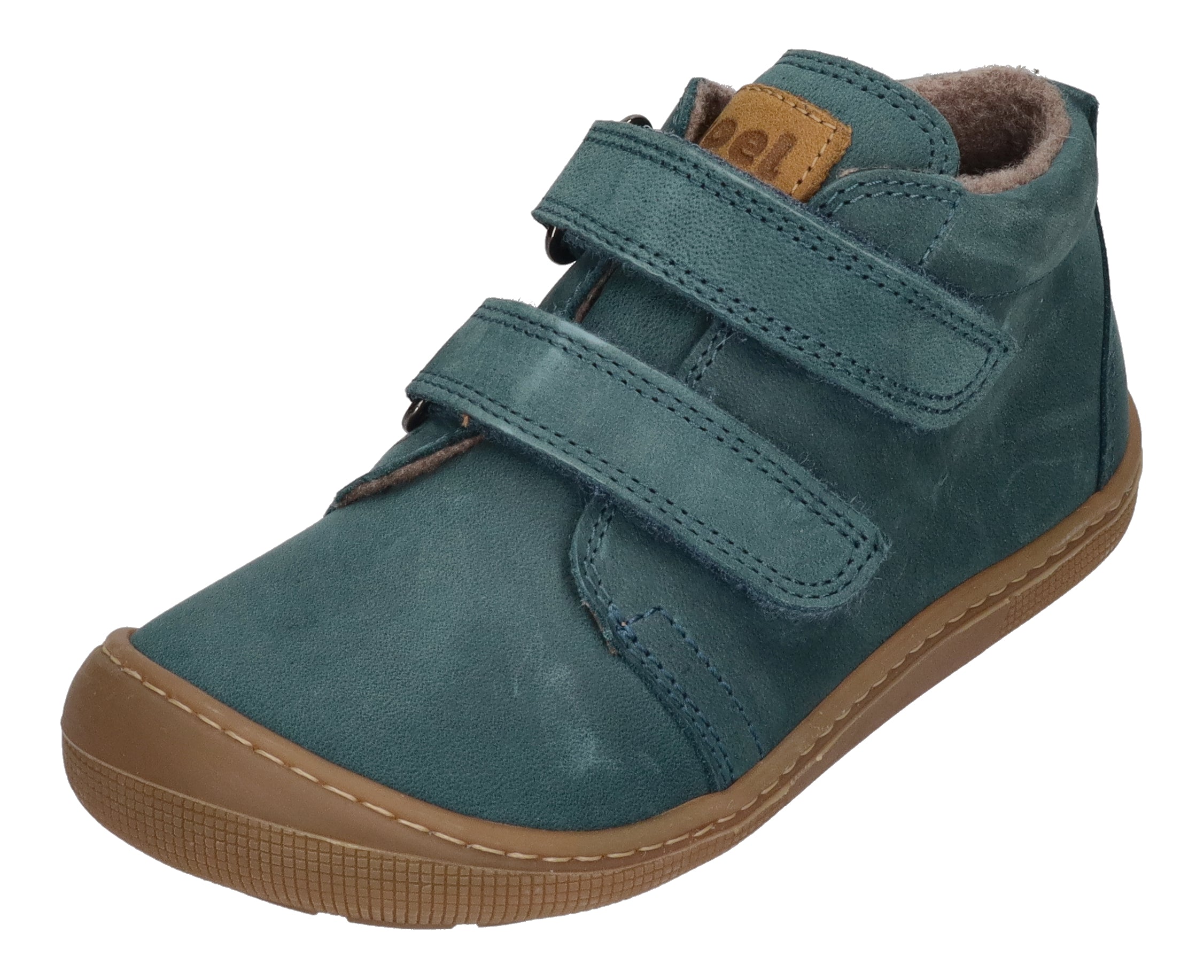KOEL Barefoot Kinderschuhe KAMI HYDRA FELT extra weit turquoise