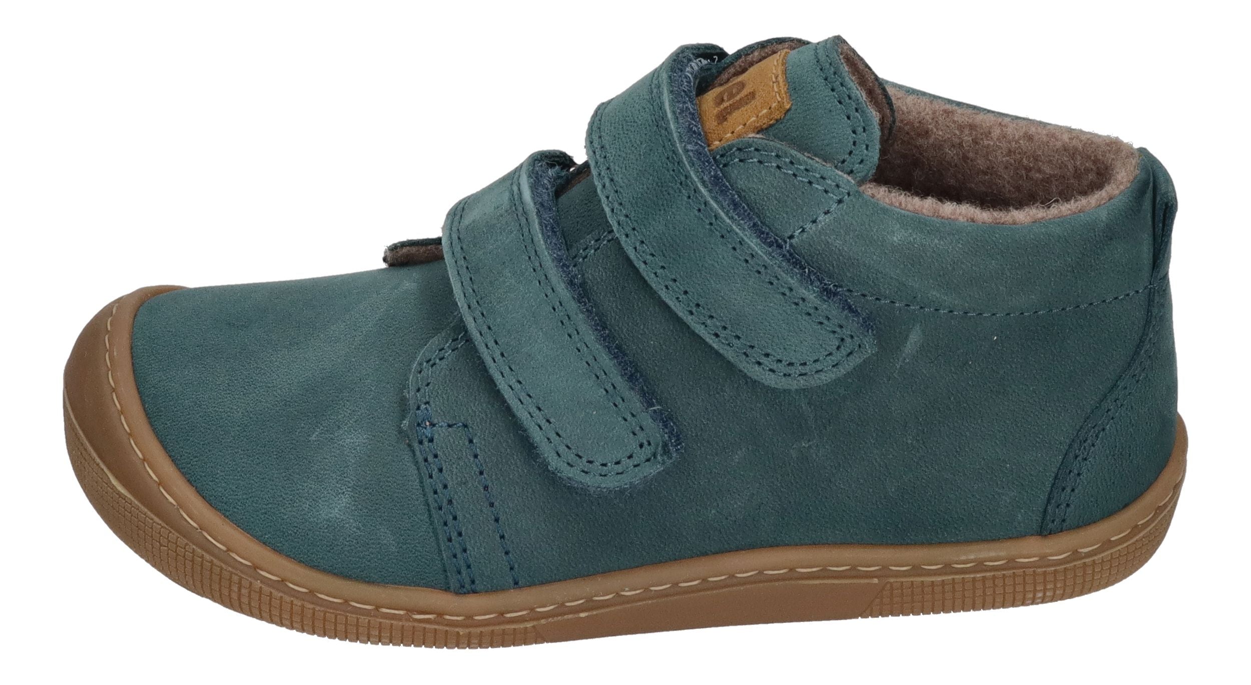 KOEL Barefoot Kinderschuhe KAMI HYDRA FELT extra weit turquoise