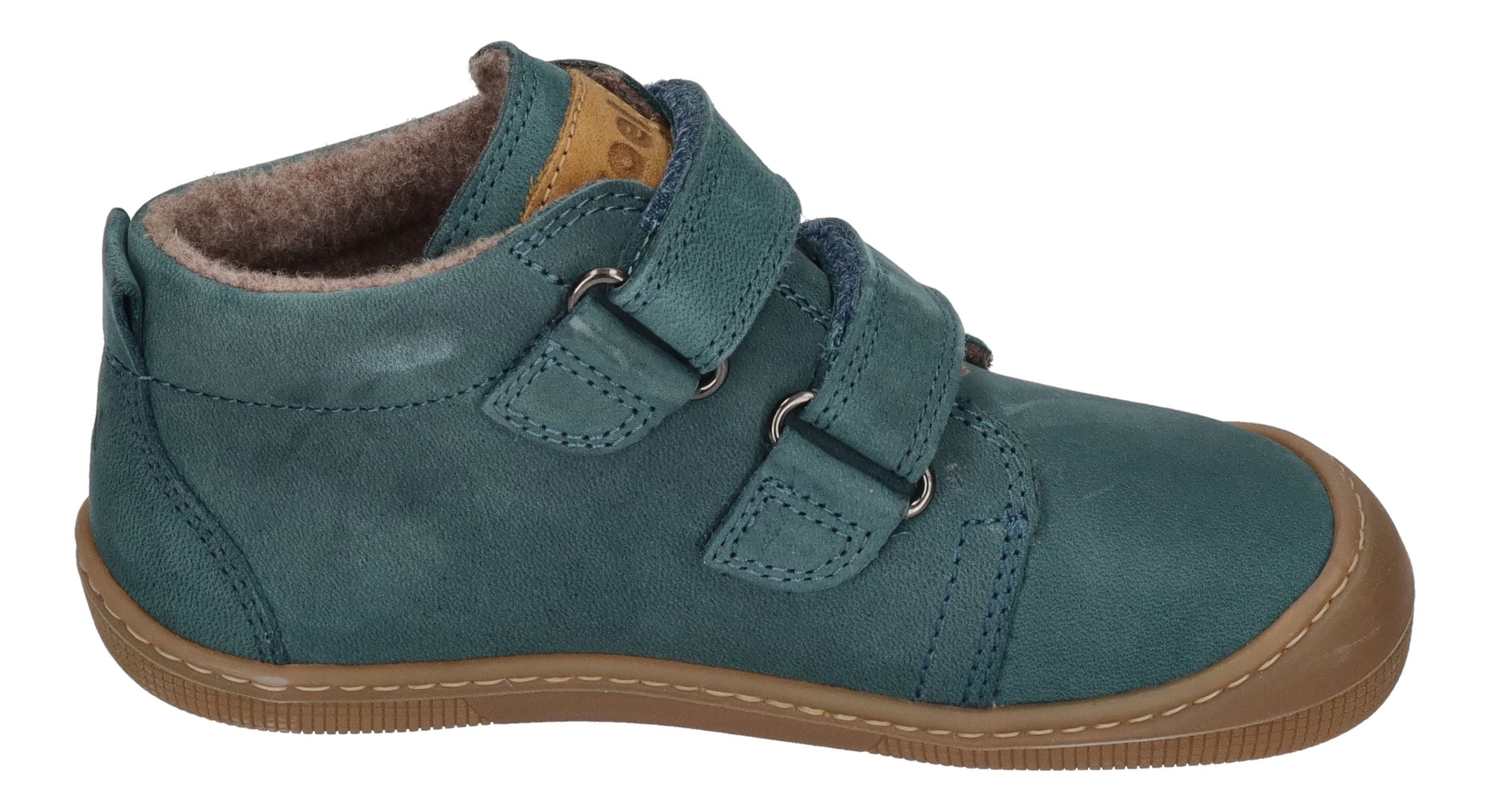 KOEL Barefoot Kinderschuhe KAMI HYDRA FELT extra weit turquoise