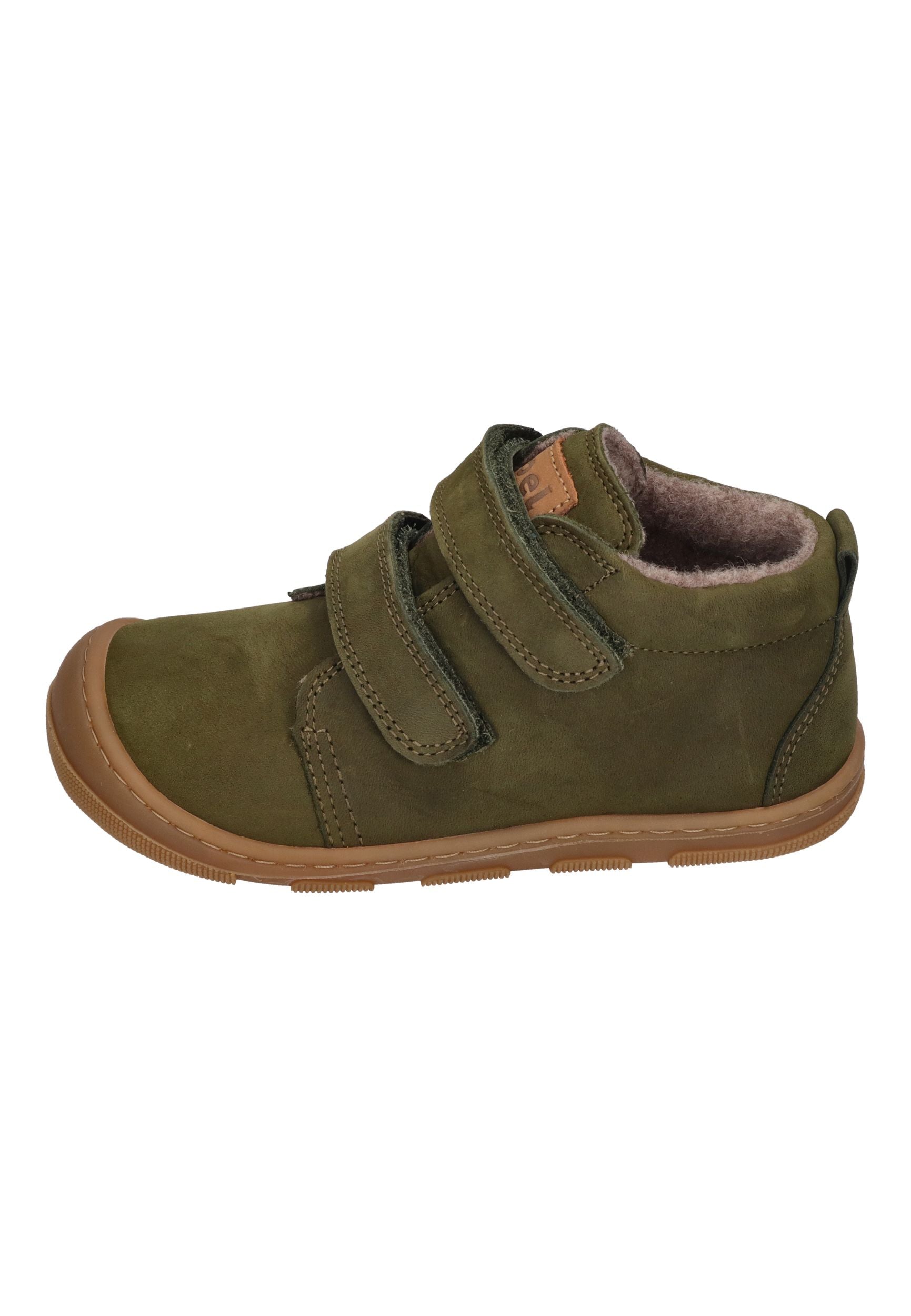 KOEL Barefoot Kinderschuhe - KARI WOOL extra weit - green