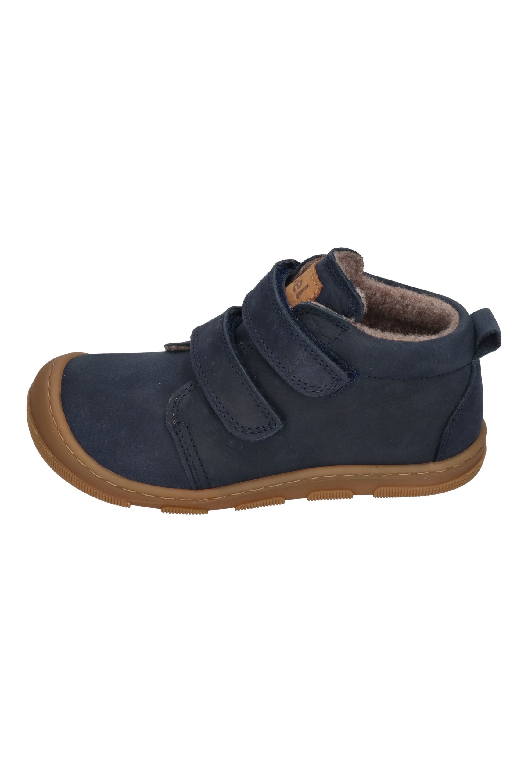 KOEL Barefoot Kinderschuhe - KARI WOOL extra weit - navy