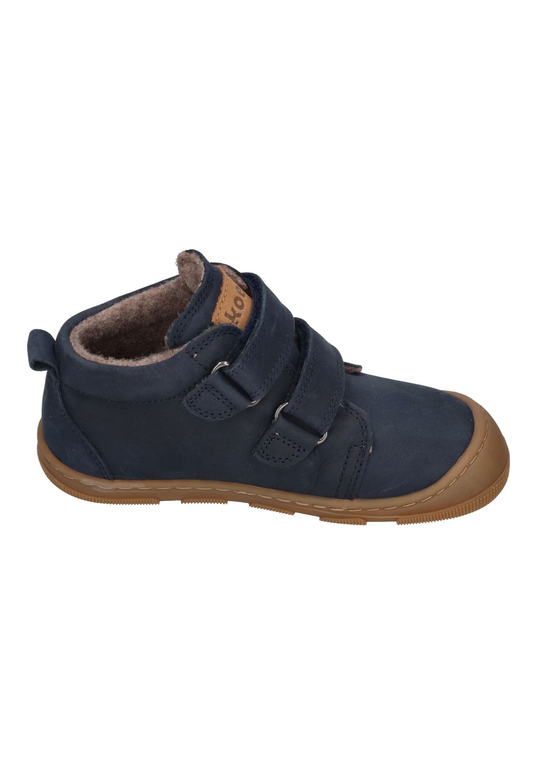 KOEL Barefoot Kinderschuhe - KARI WOOL extra weit - navy