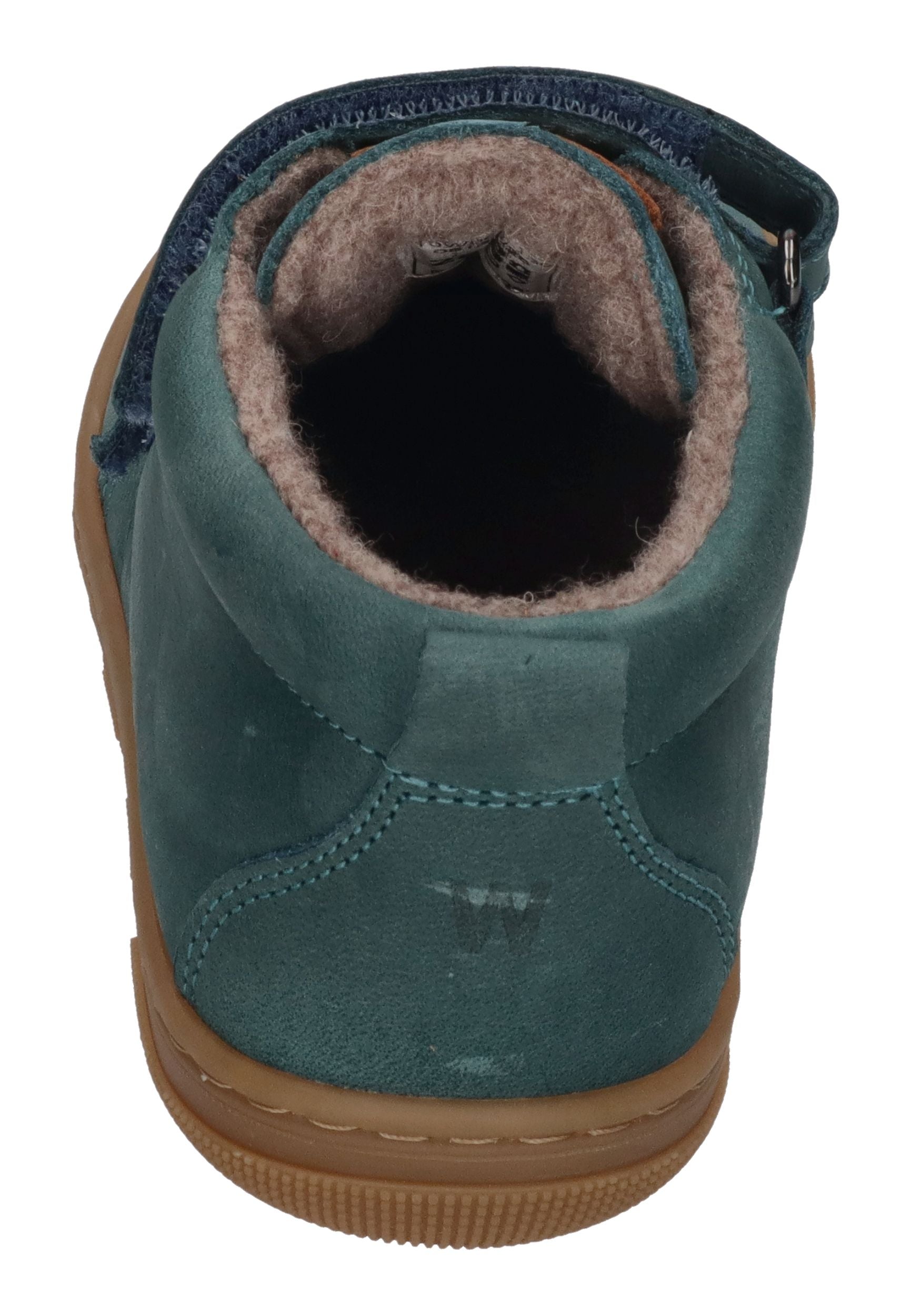 KOEL Barefoot Kinderschuhe - KARI WOOL extra weit - turqoise