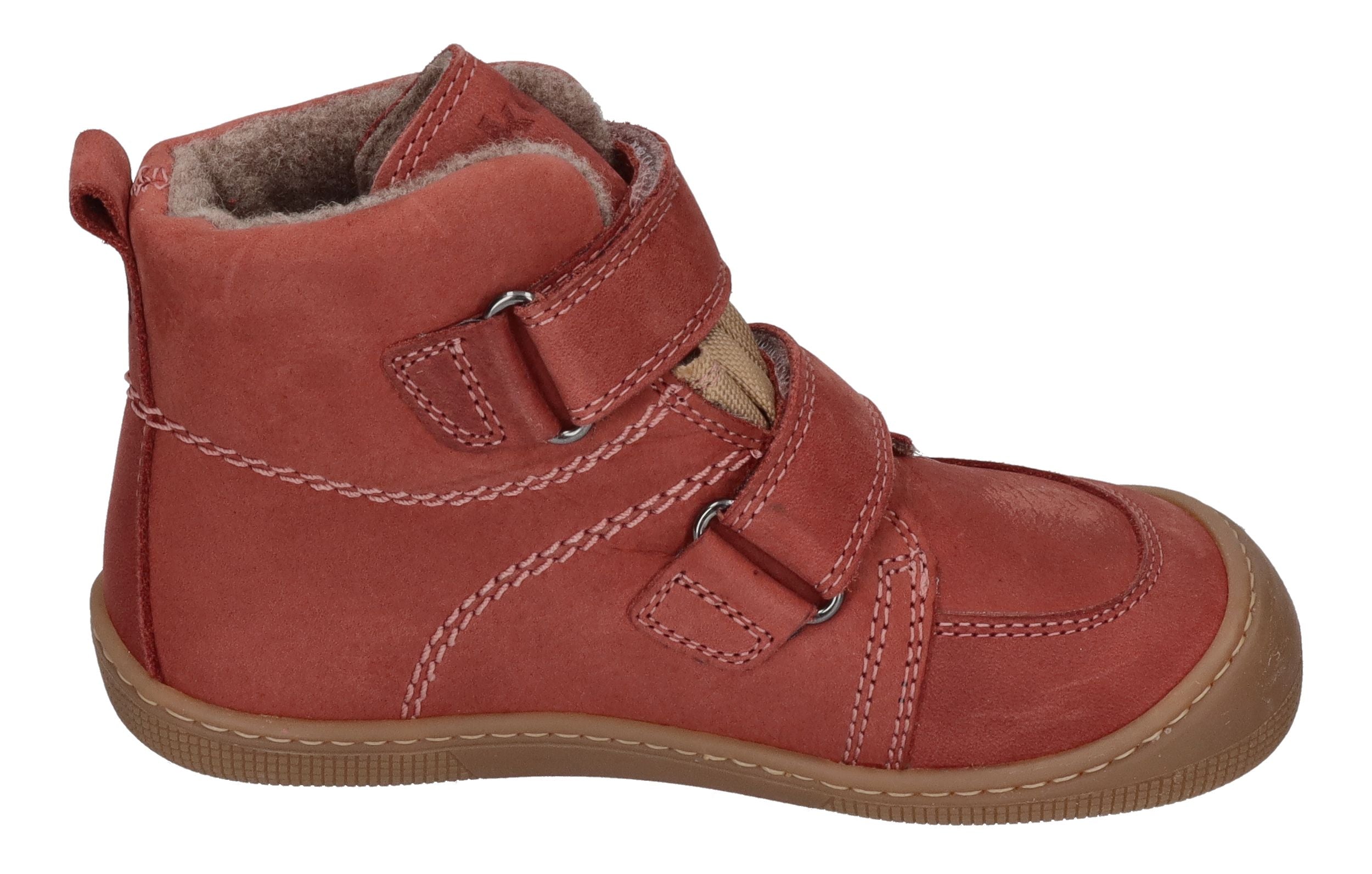 KOEL Barefoot Kinderschuhe KARO TEX FELT extra weit blossom 601