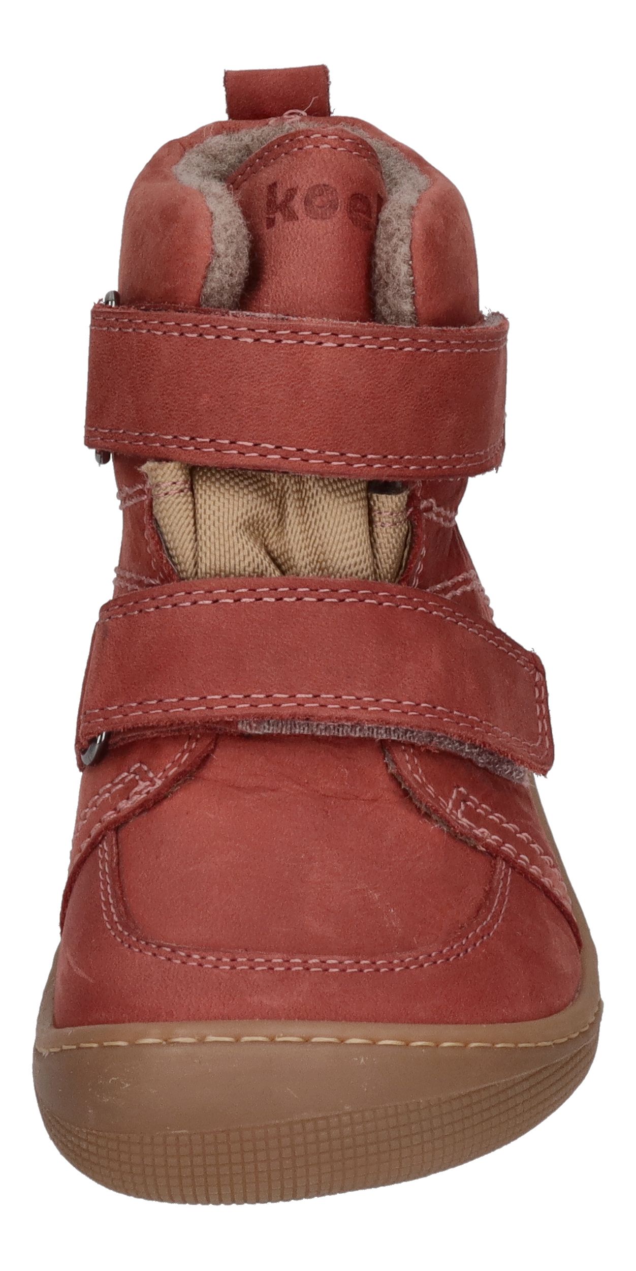 KOEL Barefoot Kinderschuhe KARO TEX FELT extra weit blossom 601