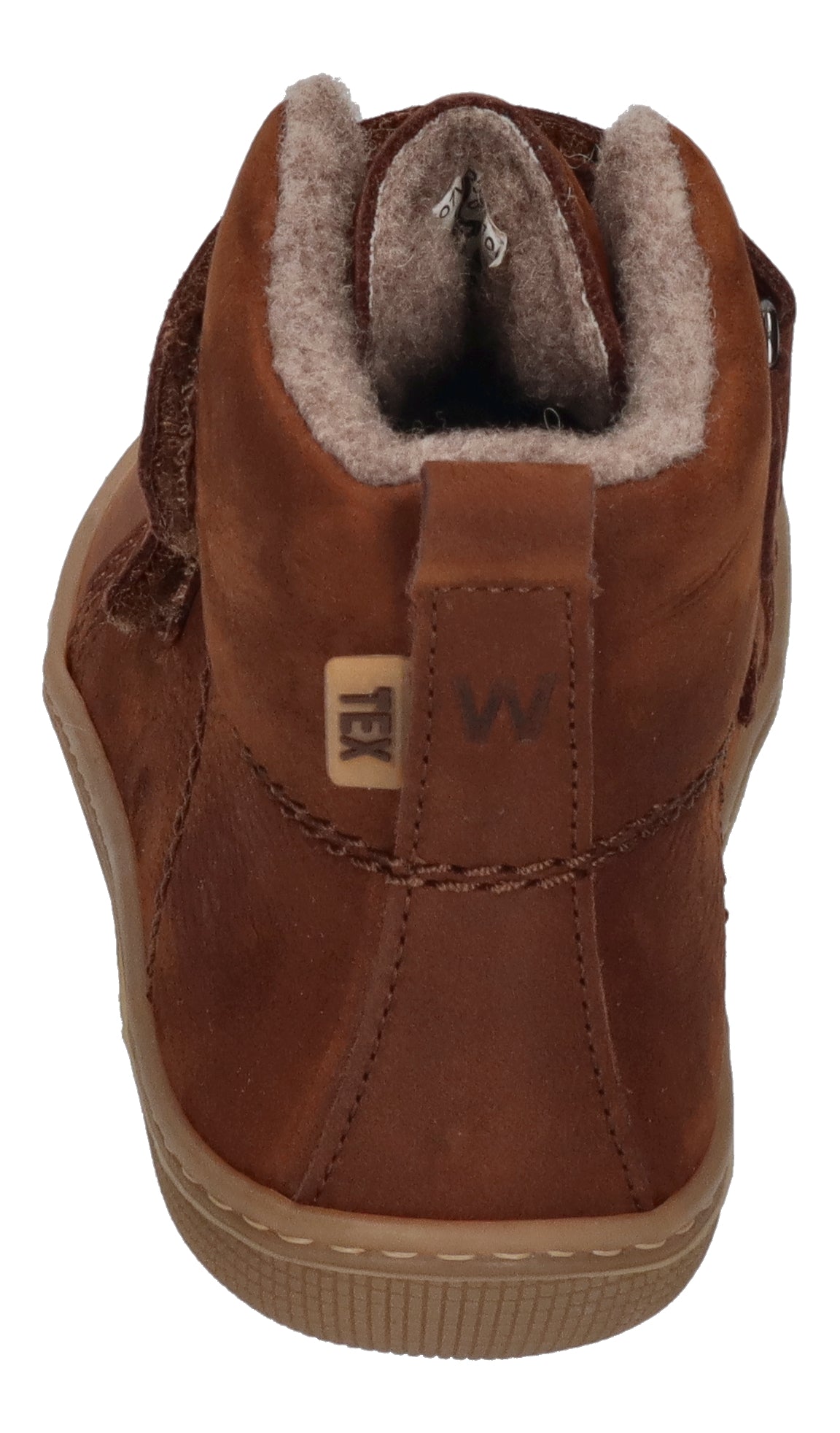 KOEL Barefoot Kinderschuhe KARO TEX FELT extra weit chocolate