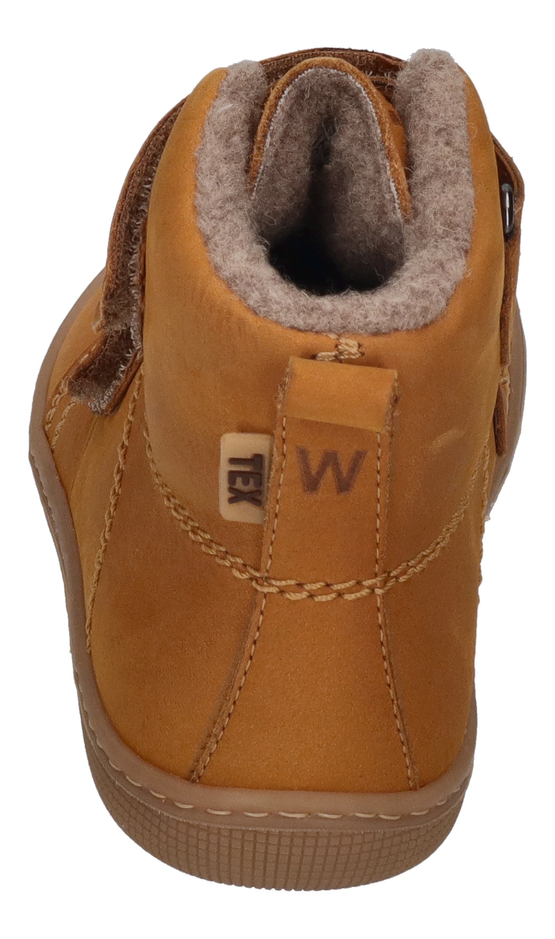 KOEL Barefoot Kinderschuhe KARO TEX FELT extra weit miel