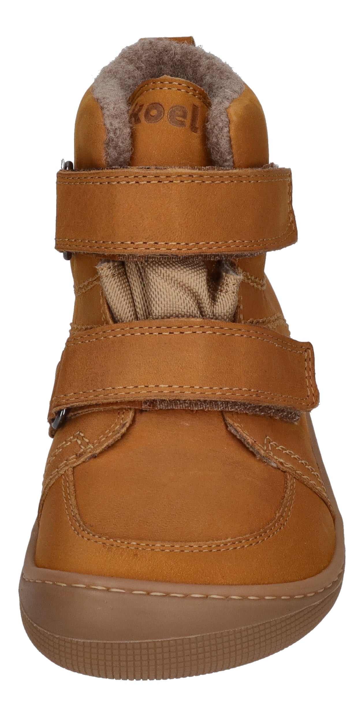 KOEL Barefoot Kinderschuhe KARO TEX FELT extra weit miel