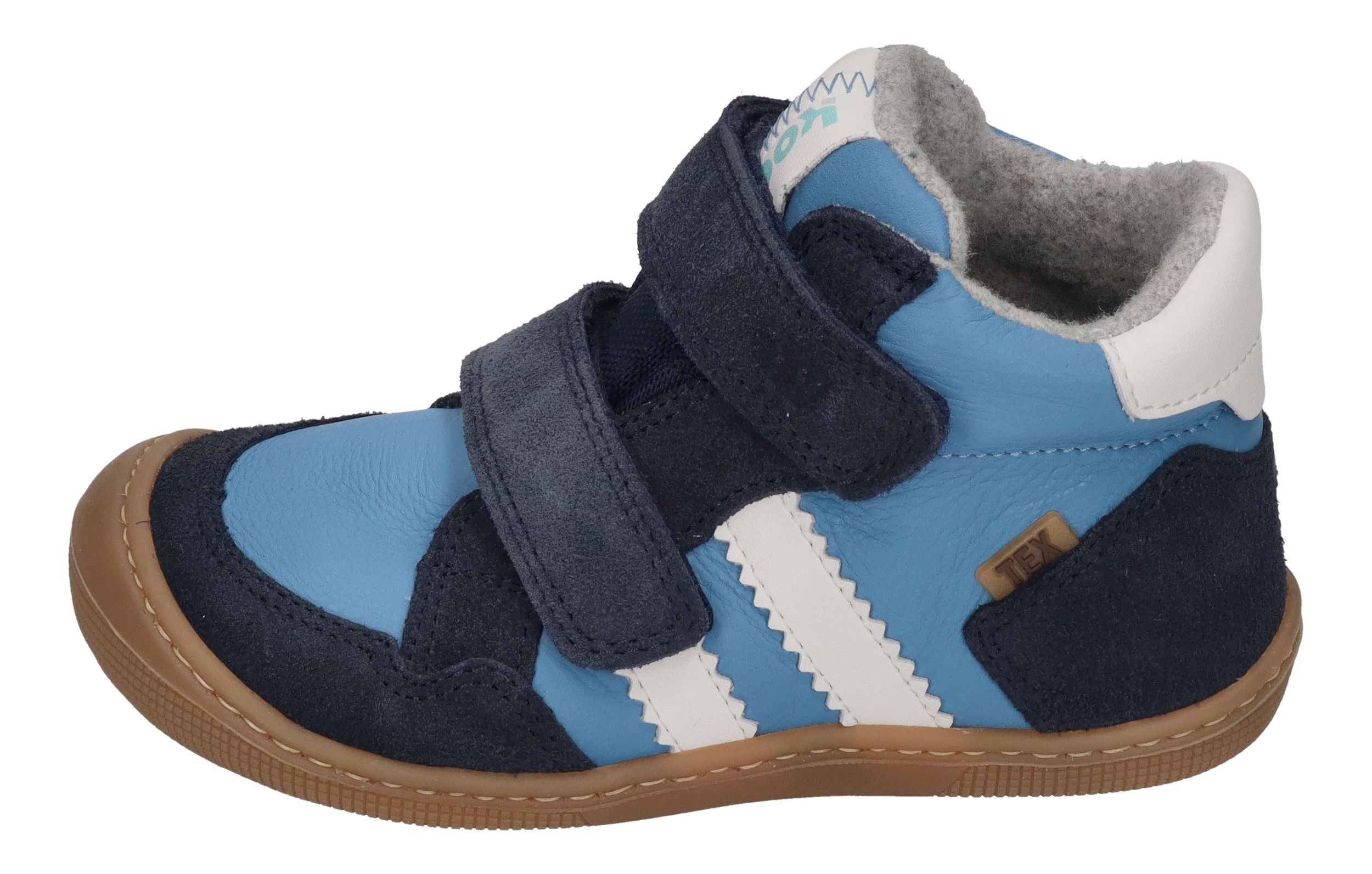 KOEL Barefoot Kinderschuhe - KURT W TEX MERINO - jeans
