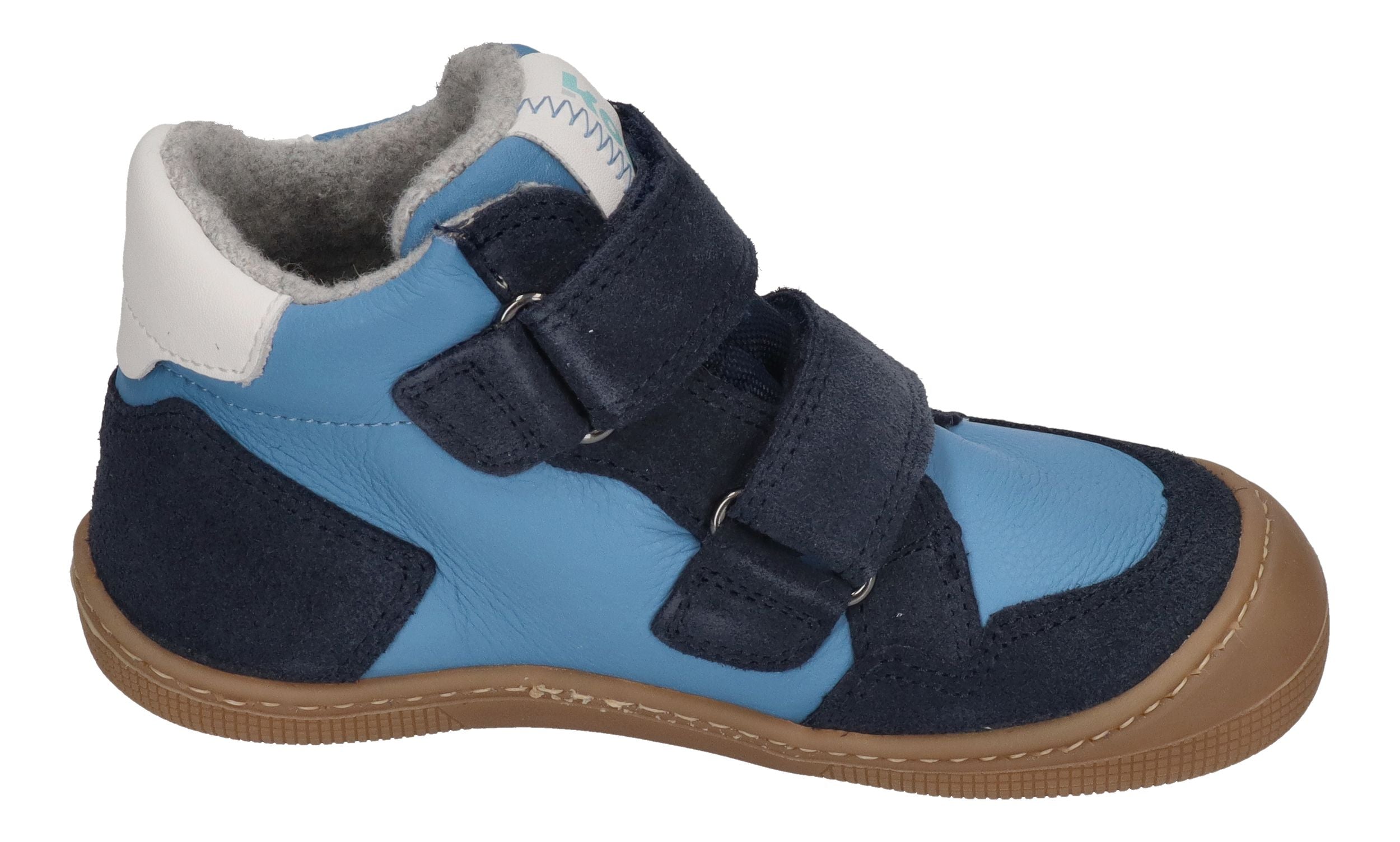 KOEL Barefoot Kinderschuhe - KURT W TEX MERINO - jeans