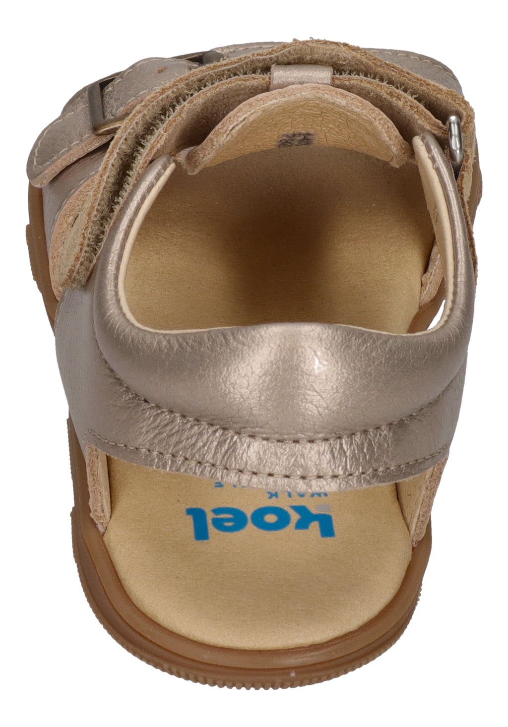 KOEL Barefoot Kinderschuhe Sandalen ODA - taupe